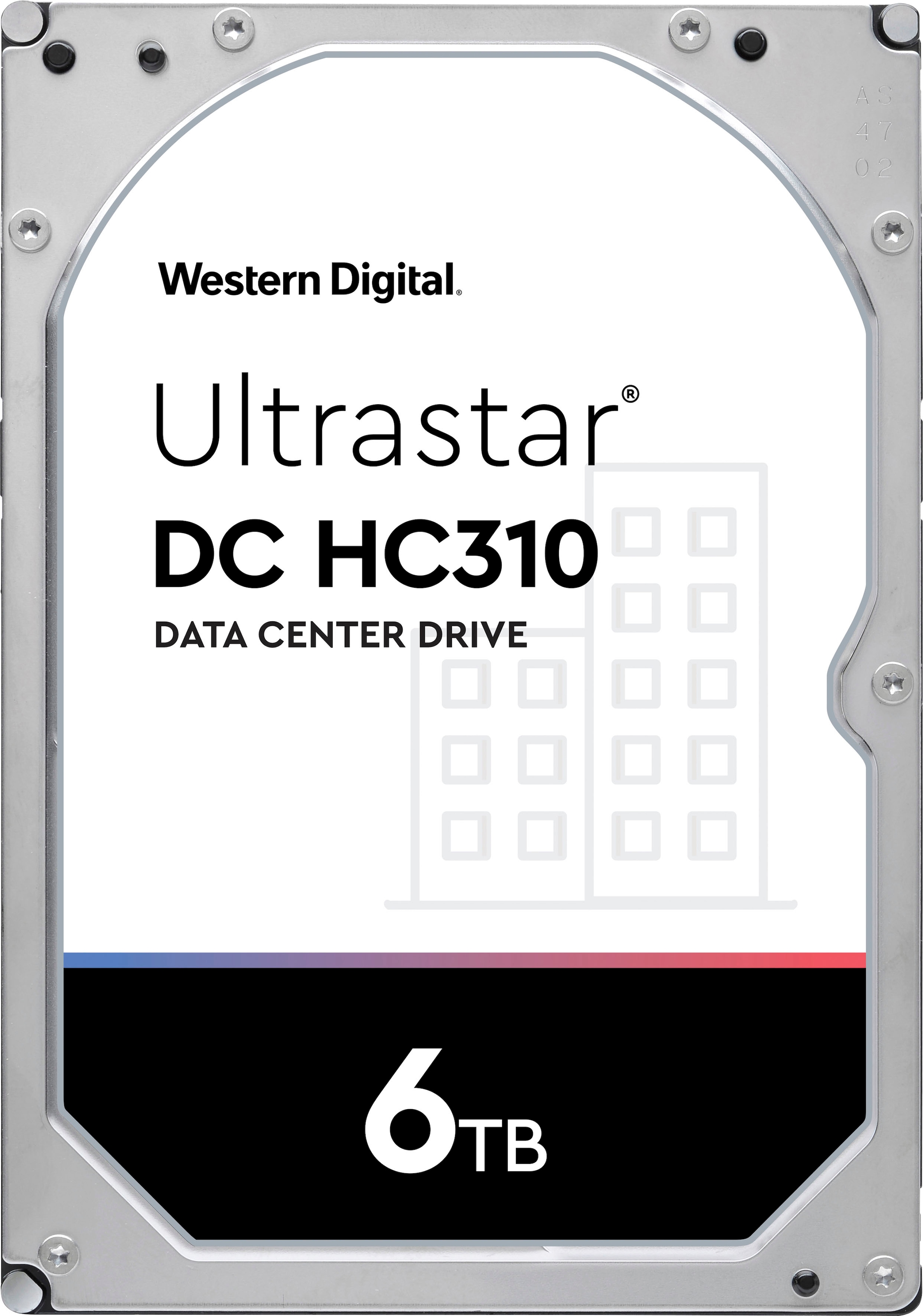 Western Digital HDD-Festplatte »Ultrastar DC HC310 6TB SAS«, 3,5 Zoll, Anschluss SAS, Bulk