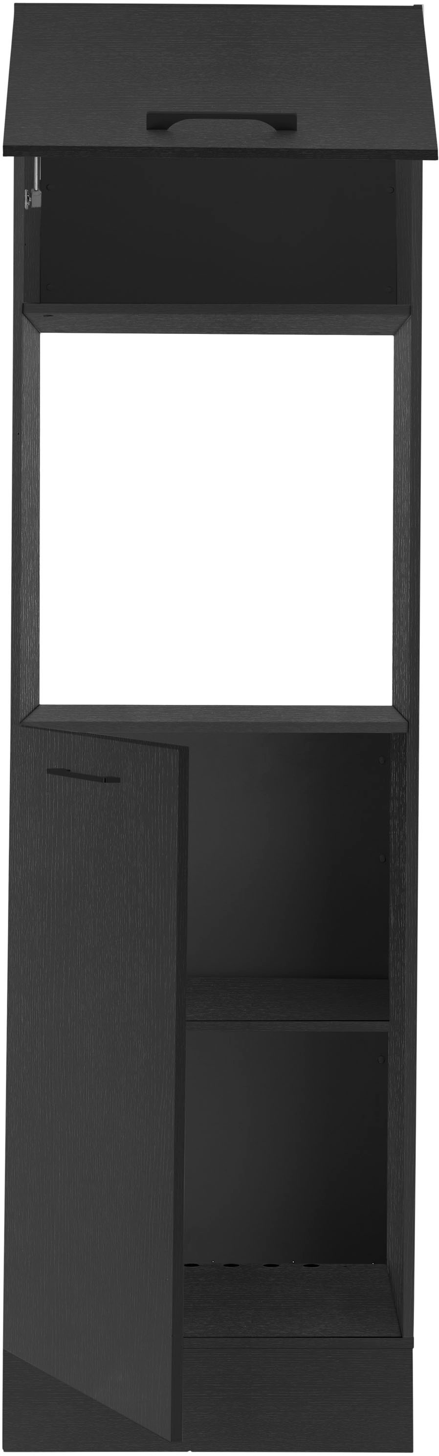 BASIC by Balculina Mehrzweckschrank »Turin«, (1 St.), Breite 60 cm, wahlweise in schwarz matt oder weiß matt