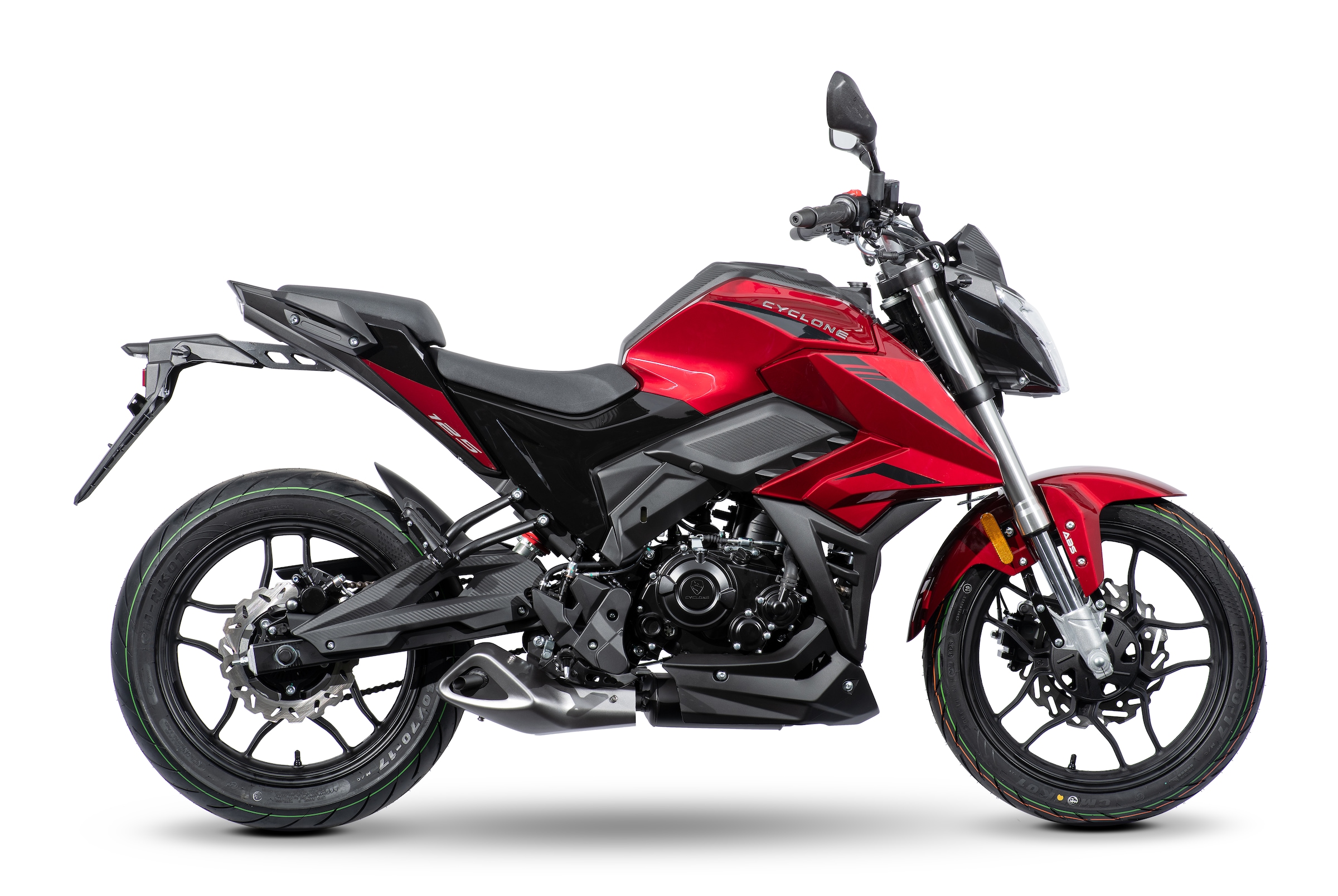 Cyclone Motorrad »Batllo5, 125, E5+, Naked« 124 cm³ 95 km/h Euro 5+ 15 11 kW, 15 PS, ABS, 125er Naked, digitales Cockpit