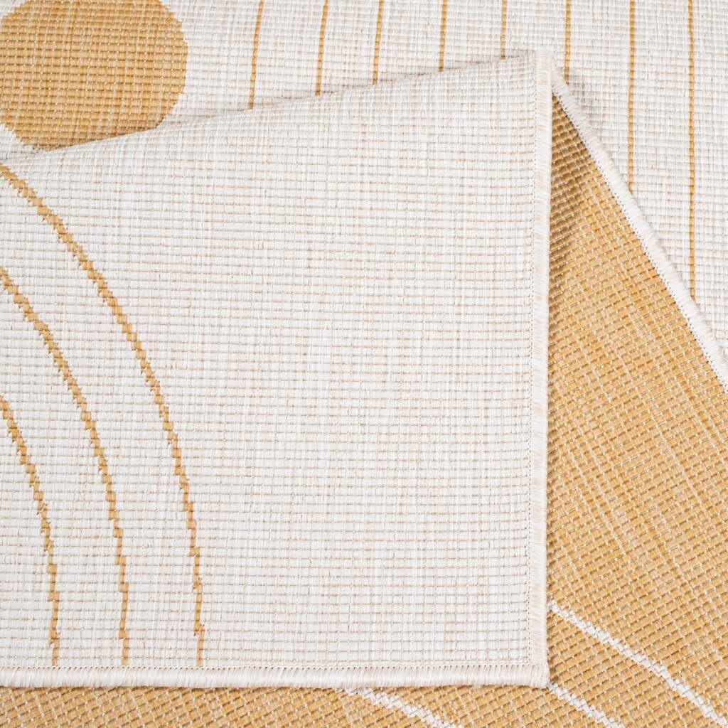 Carpet City Outdoorteppich »DUO RUG 5739«, rechteckig, 5 mm Höhe, Wendeteppich Wetterfest In- & Outdoor, Balkon, Terrasse, Wohnzimmer