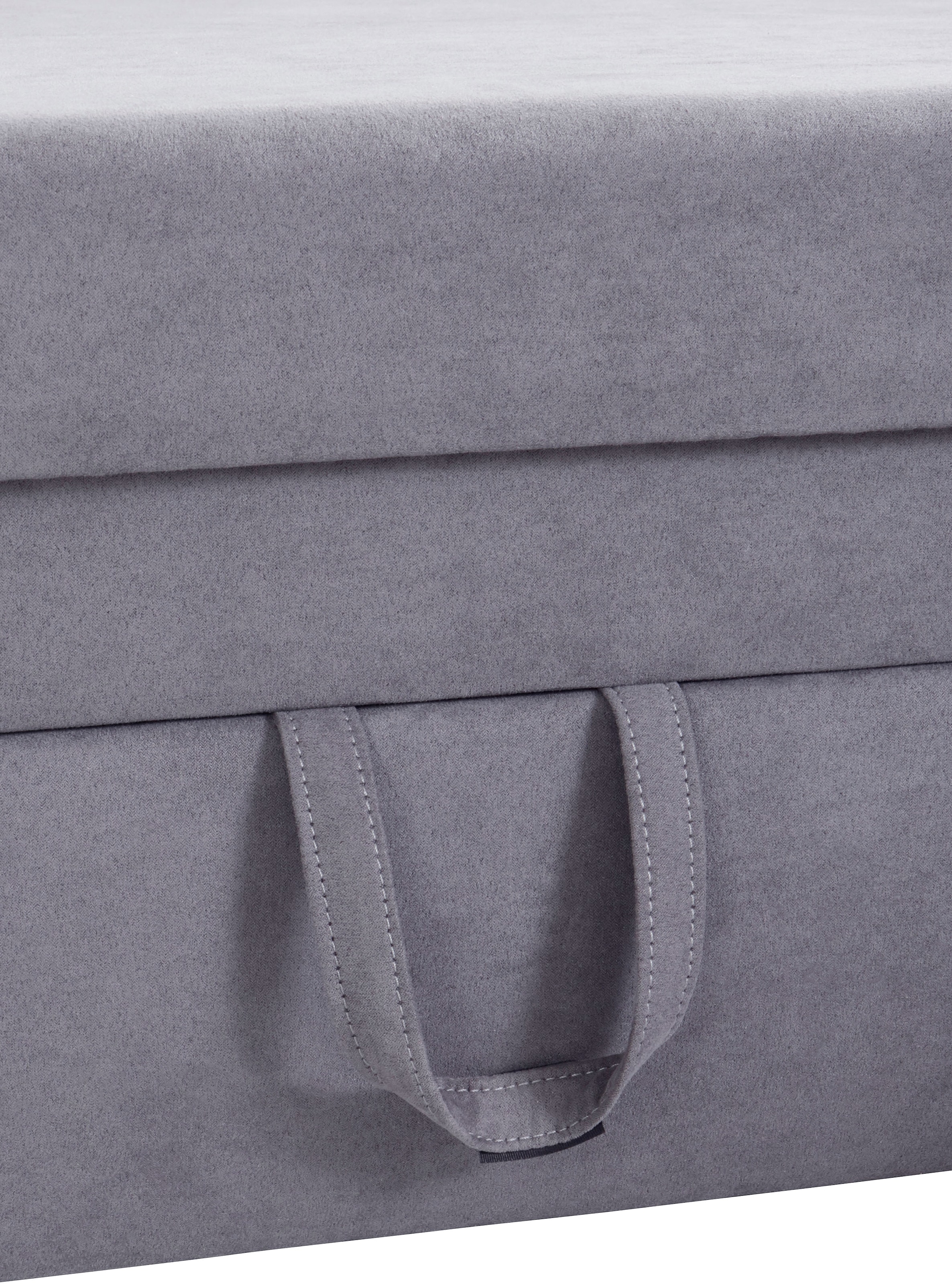 Places of Style Wohnlandschaft »Lolland U-Form«, Wahlweise mit Bettfunktion und Stauraum, auch mit abwischbarem Bezug