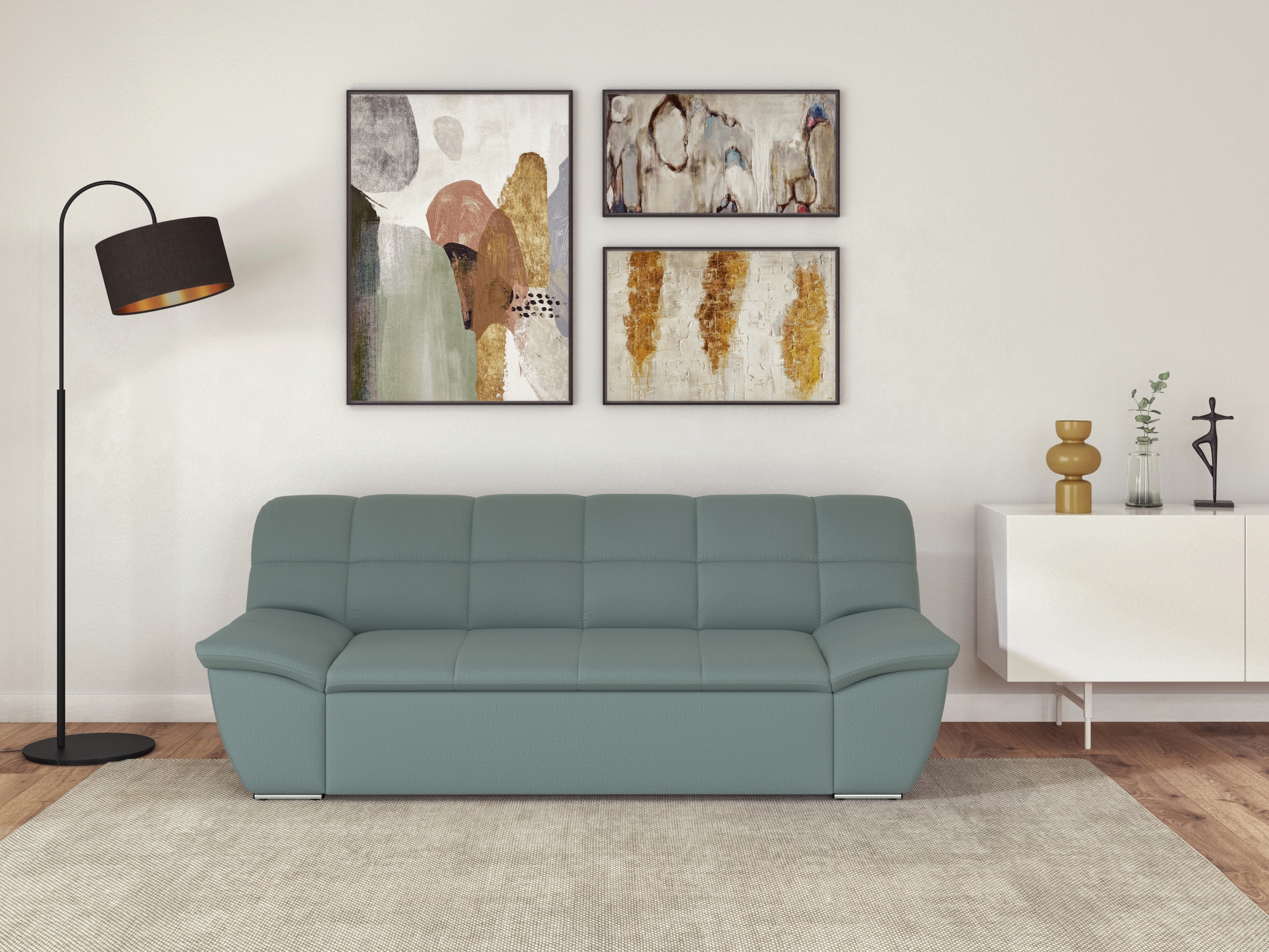 DOMO collection 2-Sitzer "Splash, aktuelle Sitz- und Rückensteppung, komfor günstig online kaufen