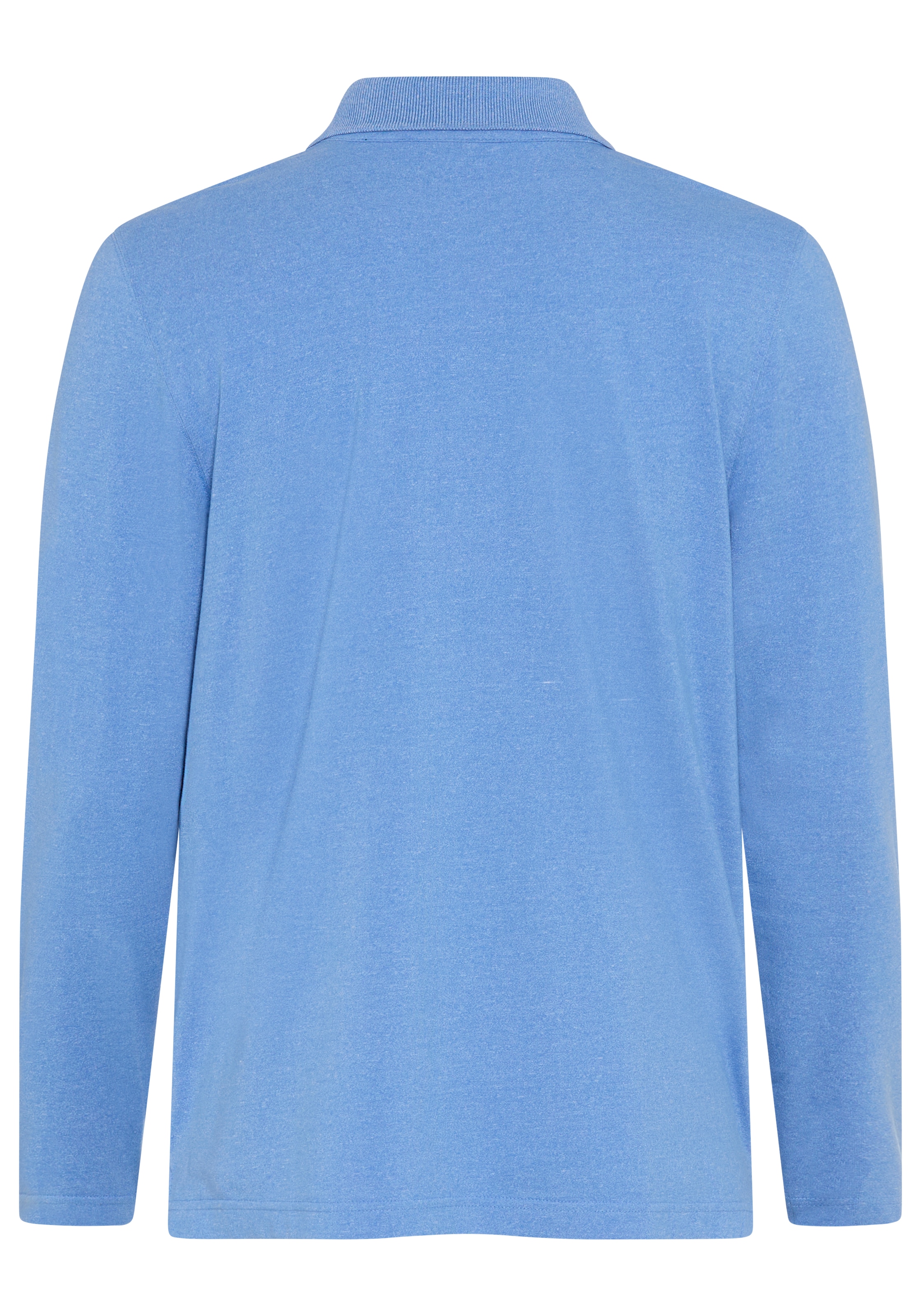 Bruno Banani Langarm-Poloshirt Angenehm weiche Jersey-Qualität trifft auf klassischen Polo-Style
