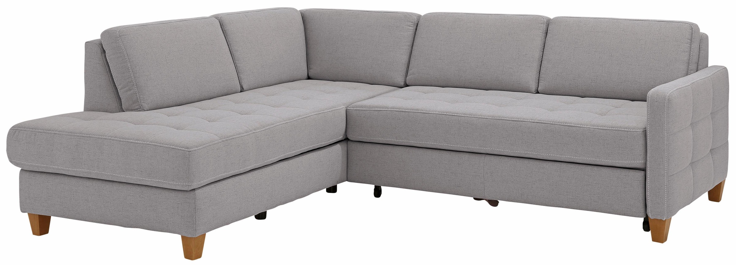 Home affaire Ecksofa »Earl L-Form«, wahlweise auch mit Bettfunktion oder Bettfunktion mit Bettkasten