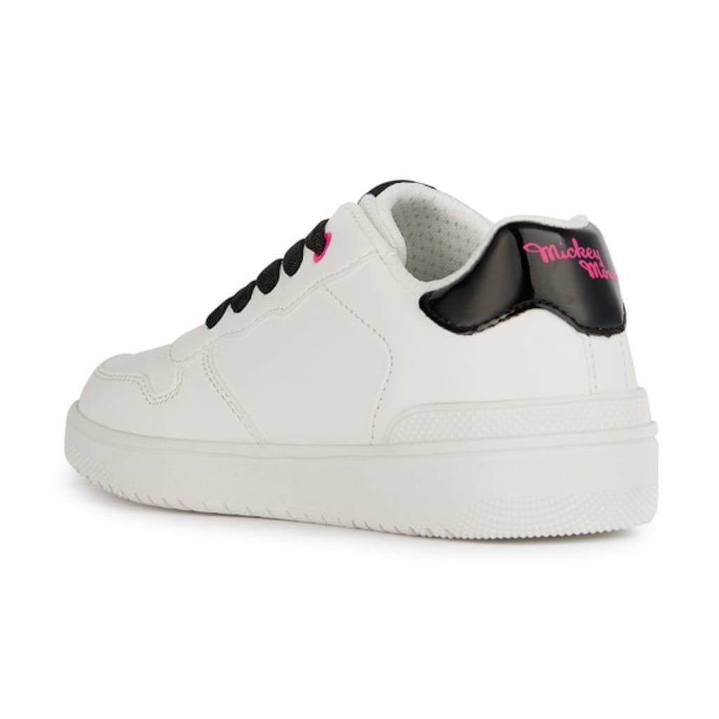 Geox Sneaker »J WASHIBA GIRL E«, Slip On Sneaker, Schlupfschuh, Slipper mit Mickey Mouse Print