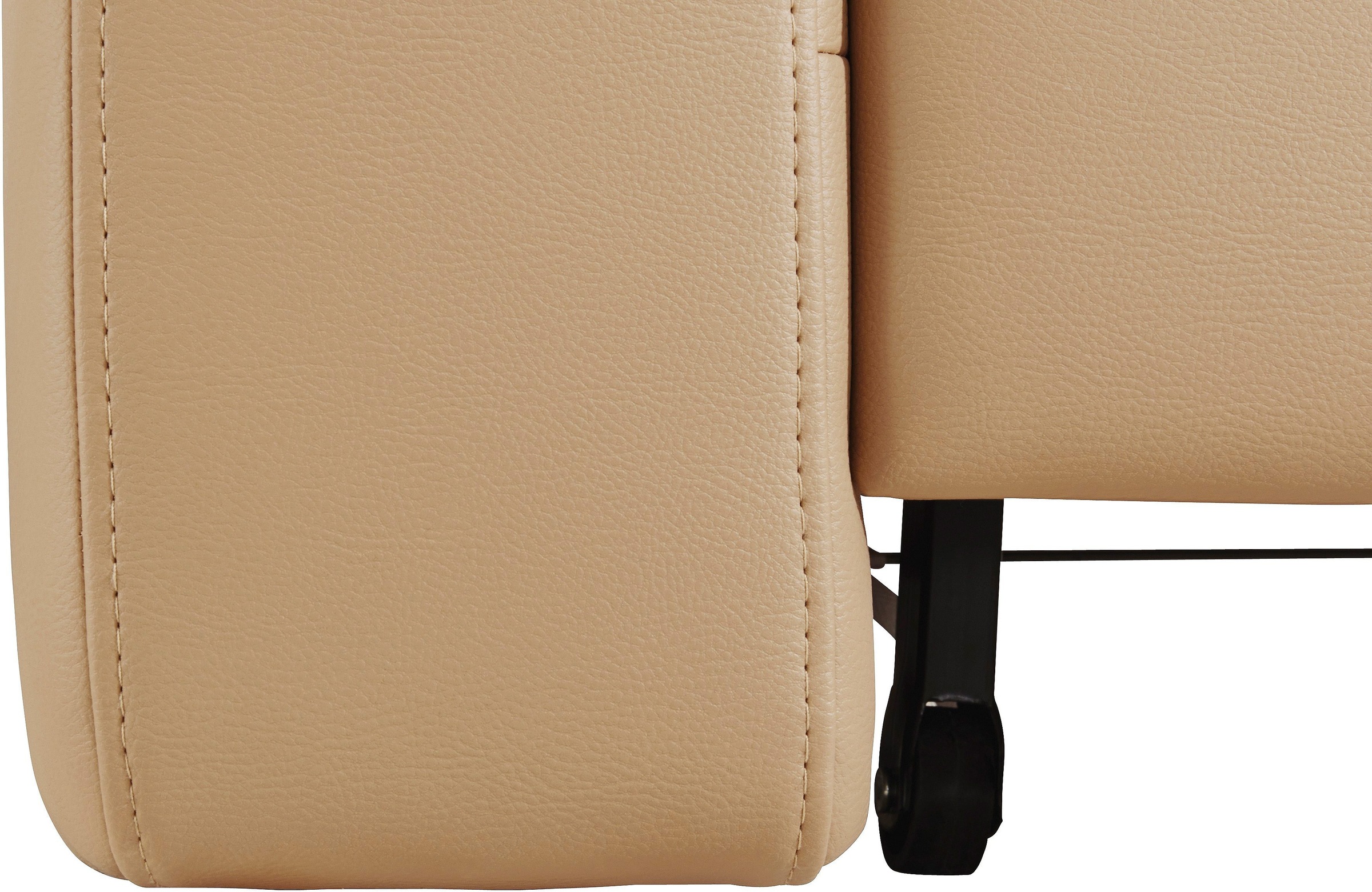 sit&more Ecksofa »Ascara L-Form«, inklusive Boxspring/Federkern-Polsterung, wahlweise mit Bettfunktion