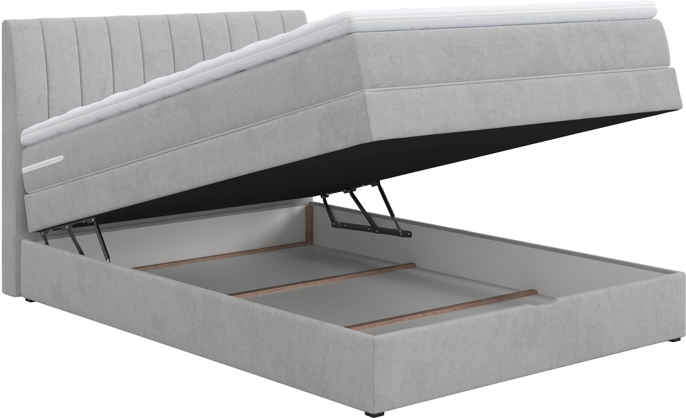 COTTA Boxspringbett »Shark inkl. Bettkasten und Topper«, erhältlich in den Breiten 140x200cm, 160x200cm und 180x200cm
