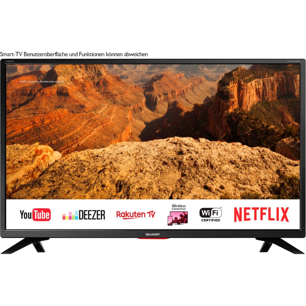 Sharp LED-Fernseher »1T-C32BCx«, 81 cm/32 Zoll, HD, Smart-TV