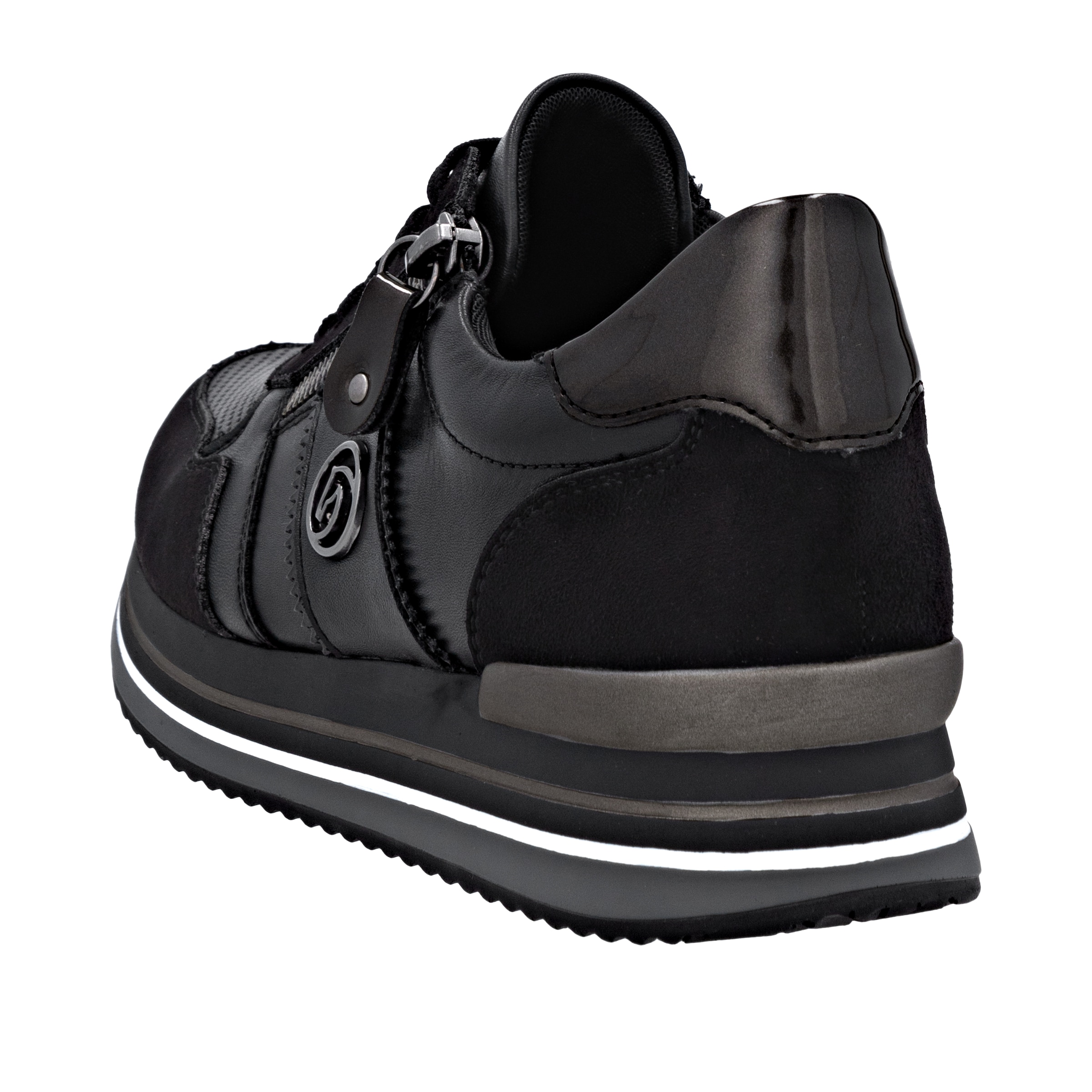 Remonte Plateausneaker  Schnürschuh, Halbschuh, Freizeitschuh mit gepolstertem Schaftrand