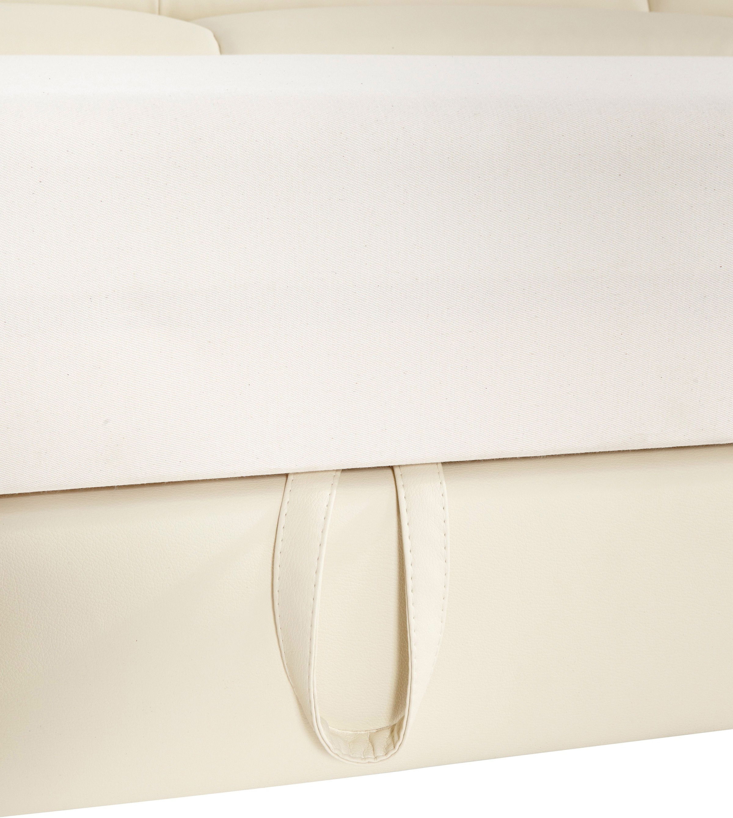 sit&more Ecksofa »Ascara L-Form«, inklusive Boxspring/Federkern-Polsterung, wahlweise mit Bettfunktion