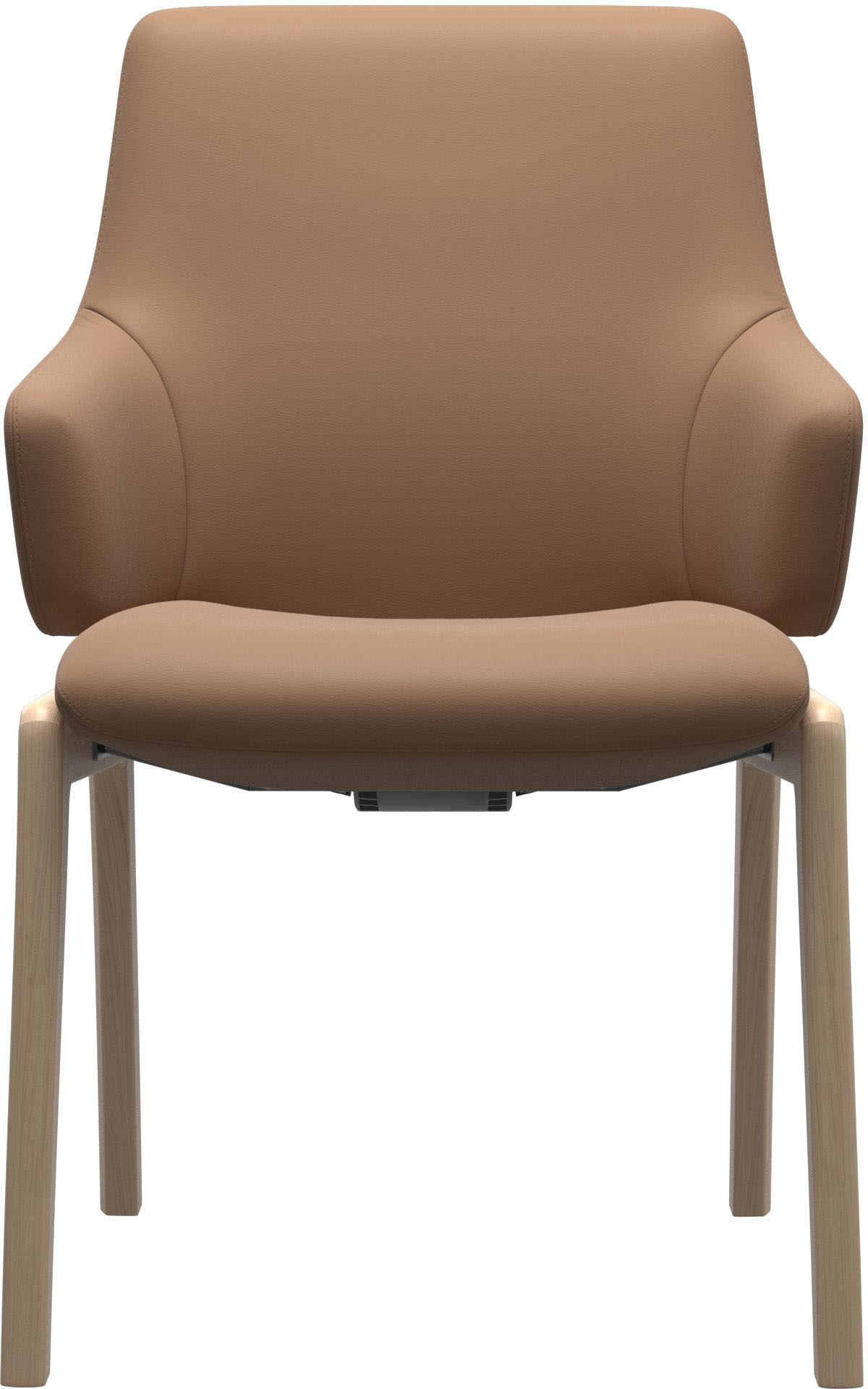 Stressless® Polsterstuhl »Laurel«, Leder BATICK, Low Back mit Armlehne, Größe L, mit abgerundeten Beinen in Walnuss