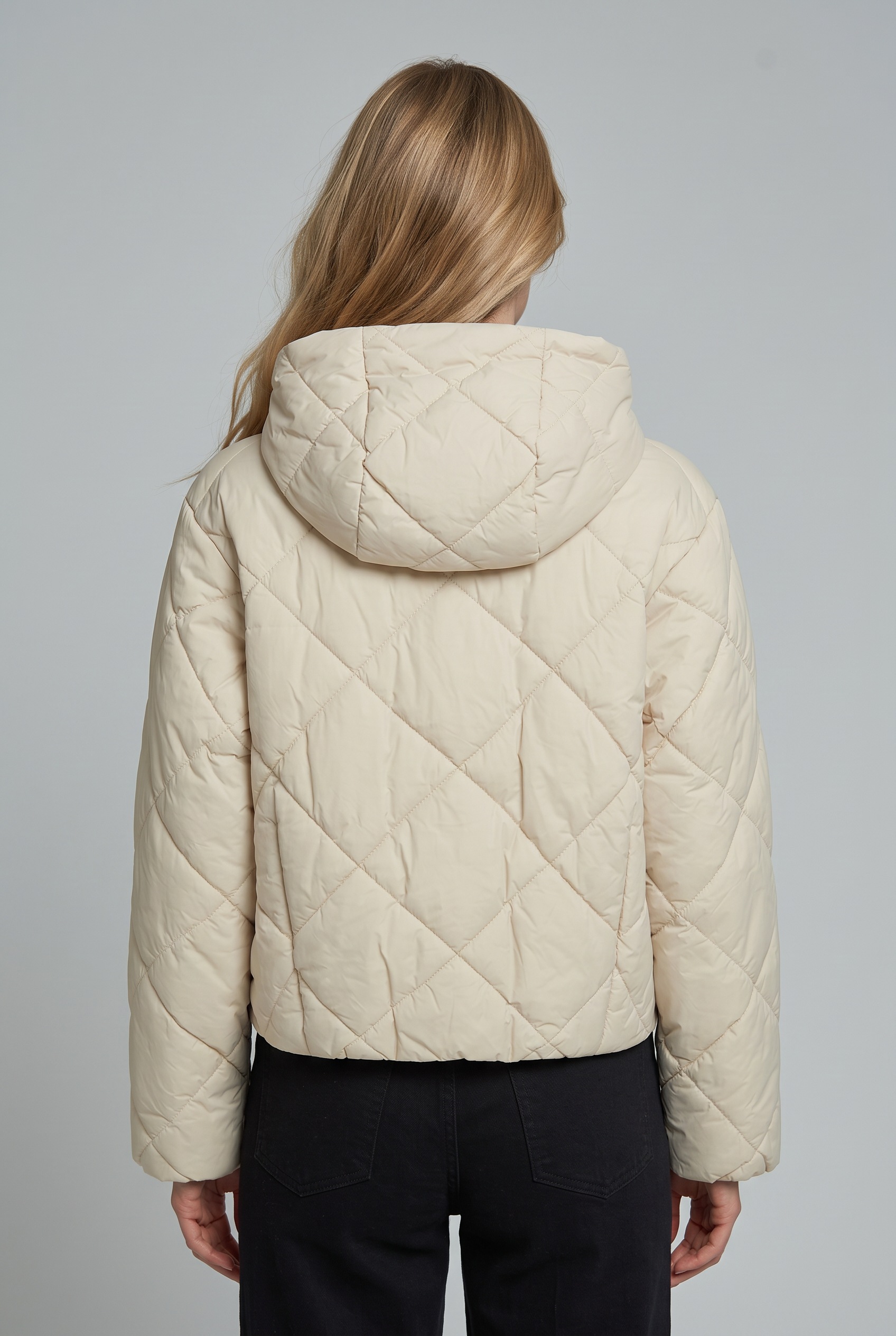 BOSS ORANGE Steppjacke »Pikona Premium Damenmode« mit Kapuze mit Kapuze, Regular Fit