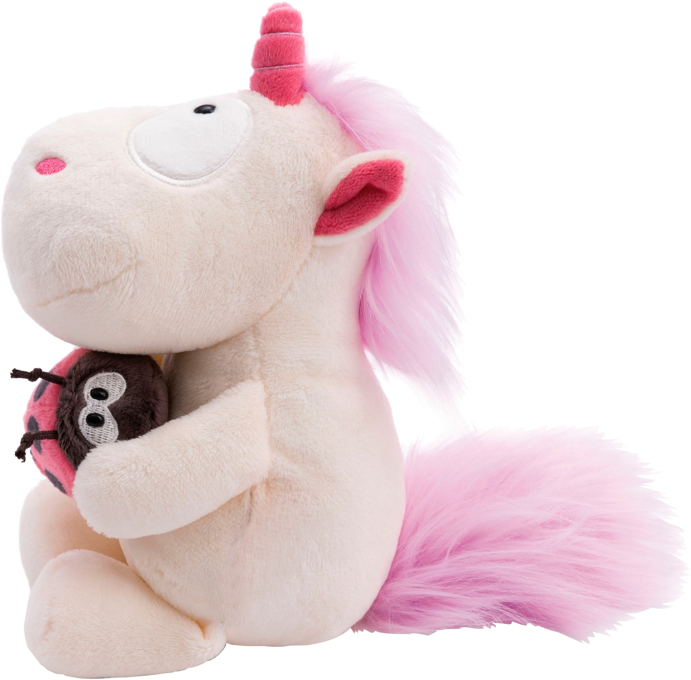 Nici Kuscheltier »Theodor & Friends, Einhorn Theodor mit Marienkäfer, 25 cm«