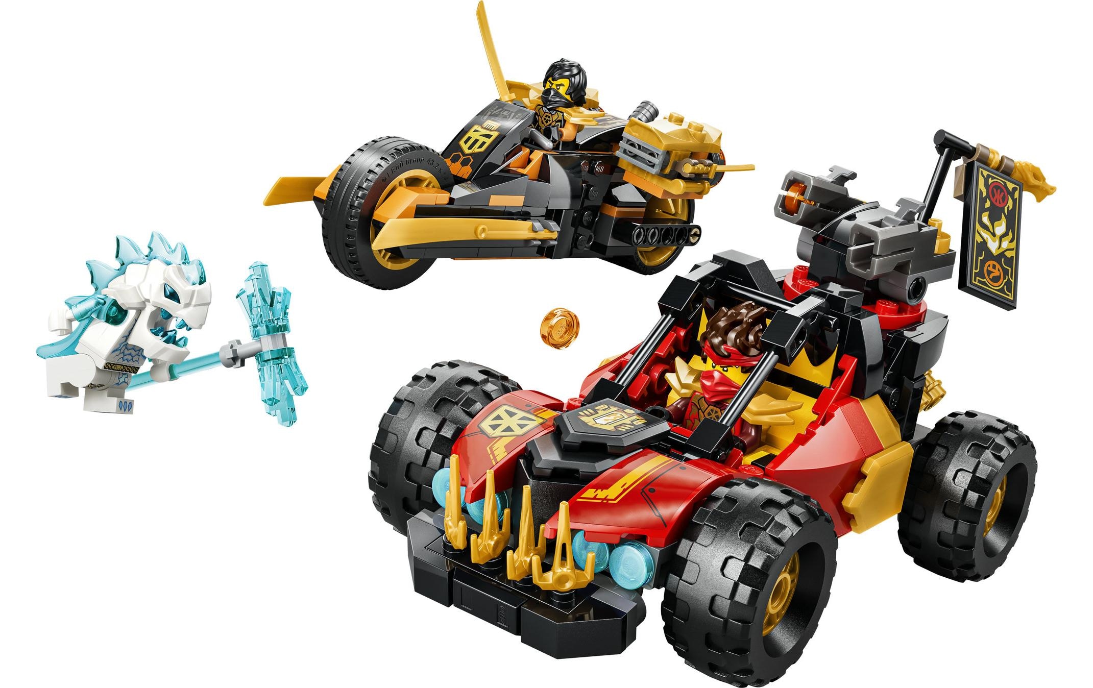 LEGO® Konstruktionsspielsteine »Kais und Coles Kombi-Flitzer (71864), LEGO Ninjago« Made in Europe