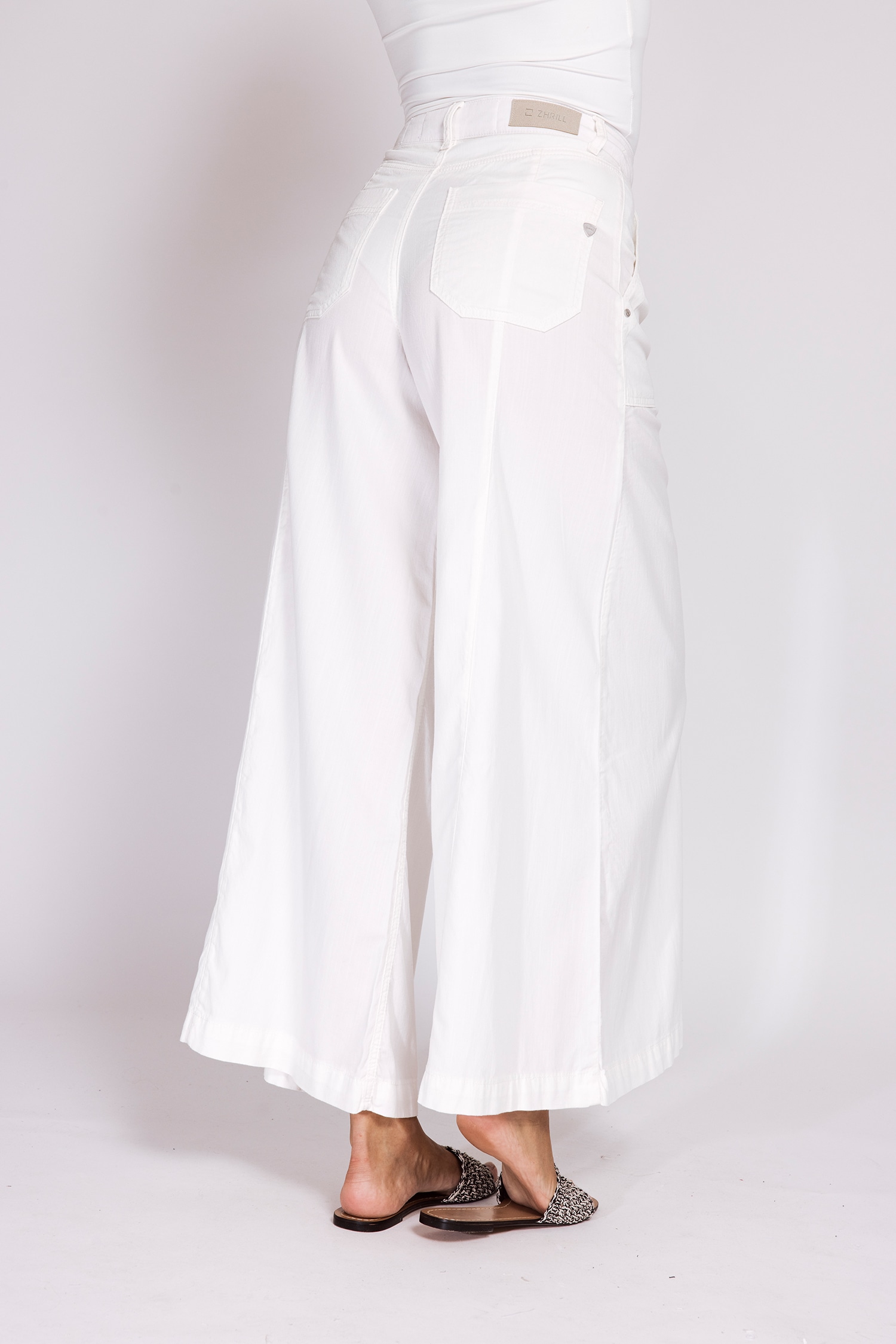 Zhrill Culotte »CHATTI«  extra weiter Jeans-Style, normale Passform, mit Gürtelschlaufen