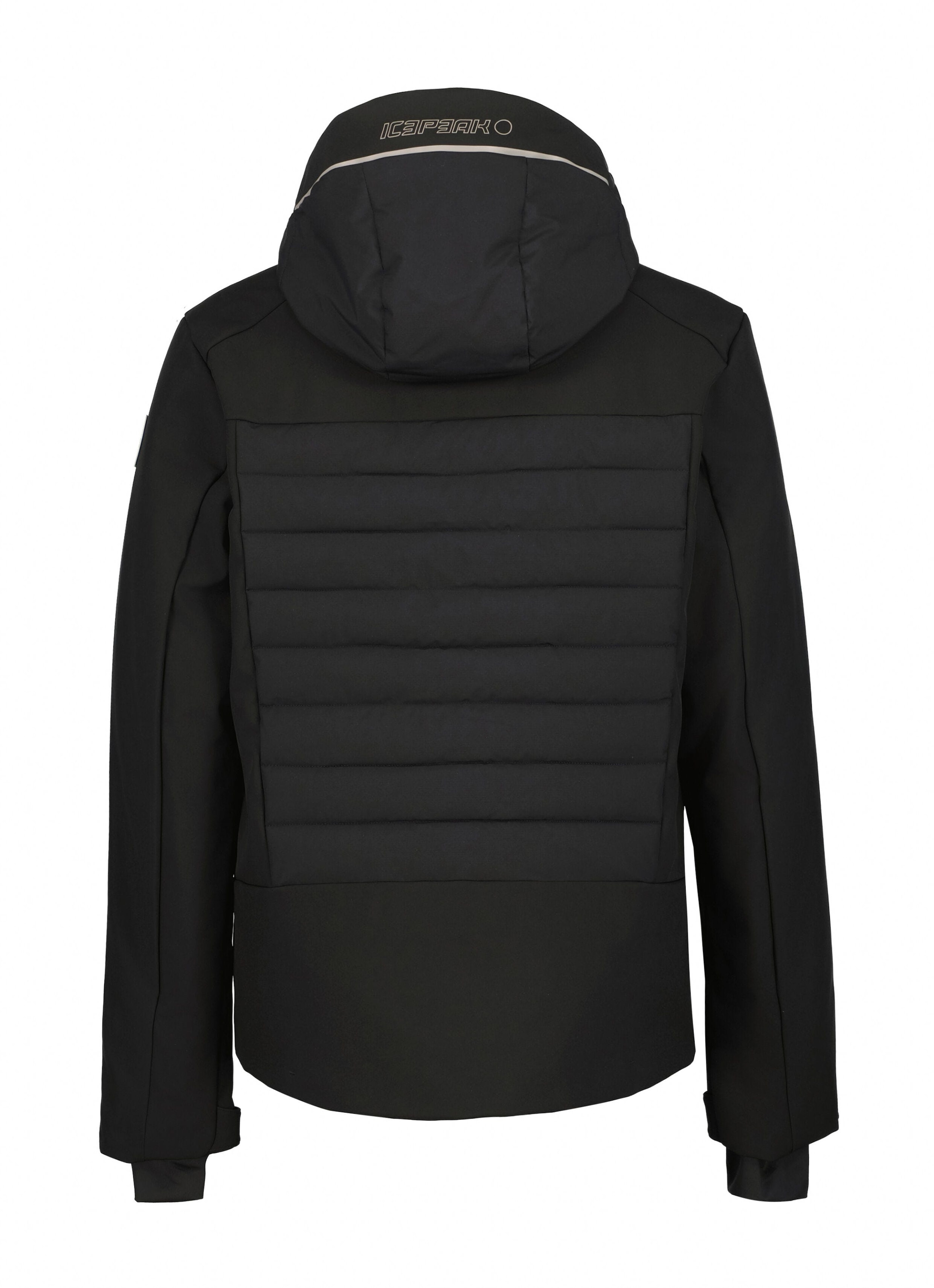 Icepeak Softshelljacke »ICEPEAK FREMONT« mit Kapuze mit dezenten Logoschriftzügen und Patch am Oberarm