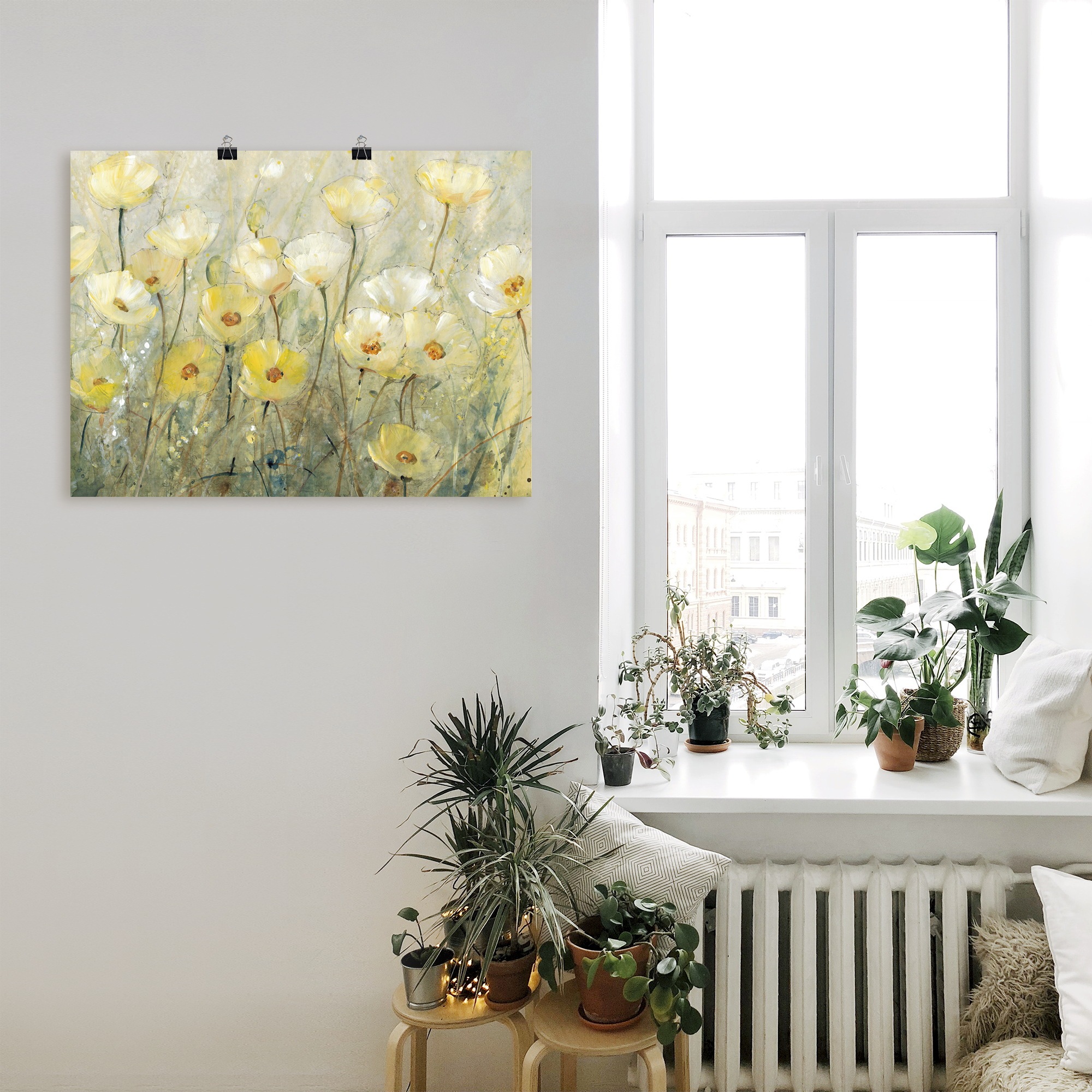 Artland Wandbild »Sommer in voller Blüte II«, Blumenwiese, (1 St.), als Alubild, Outdoorbild, Leinwandbild, Poster in verschied. Größen