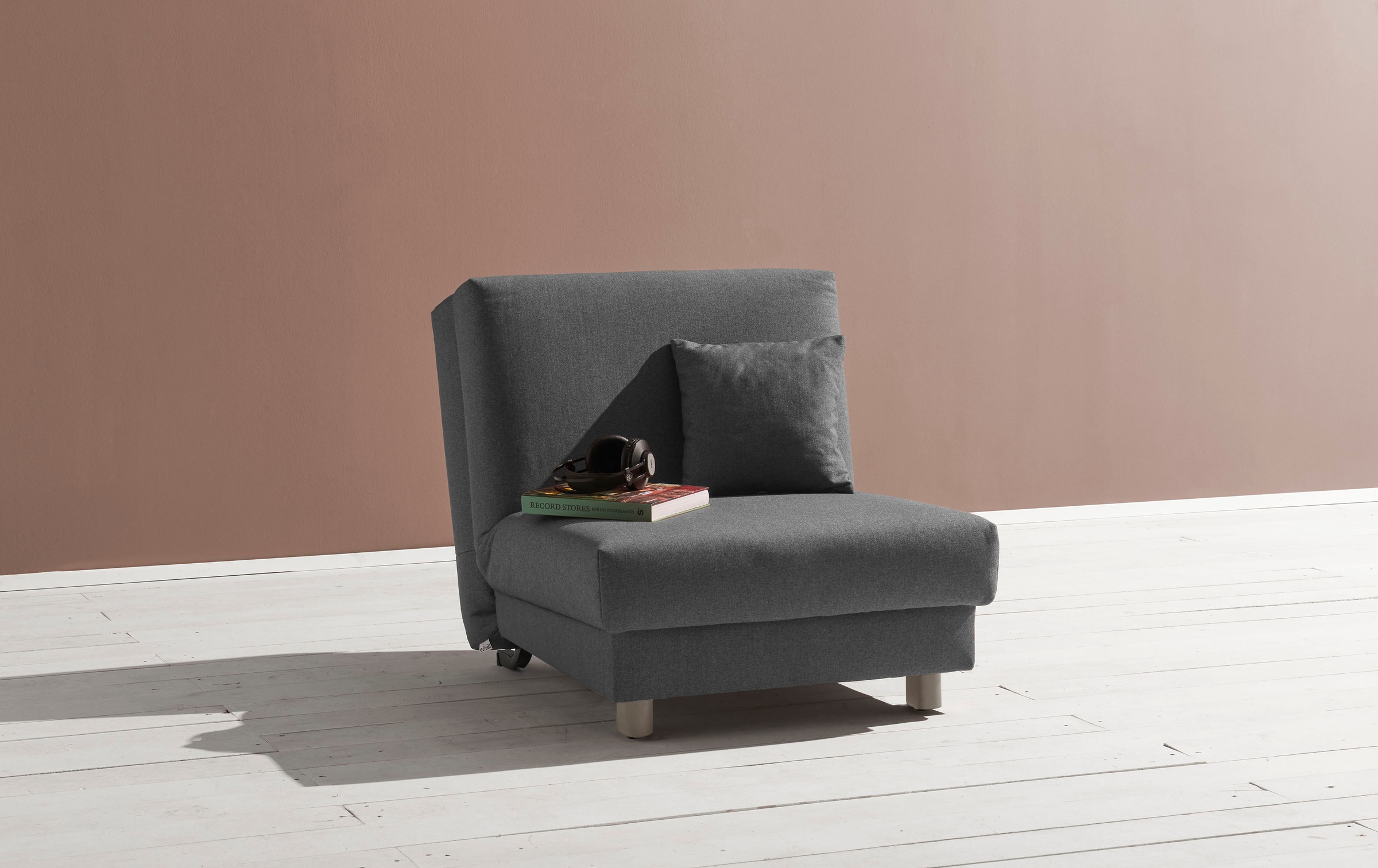 ell + ell Schlafsofa »Enny«, Liegefläche Breite 80 cm, Liegehöhe 40 cm, Füß günstig online kaufen
