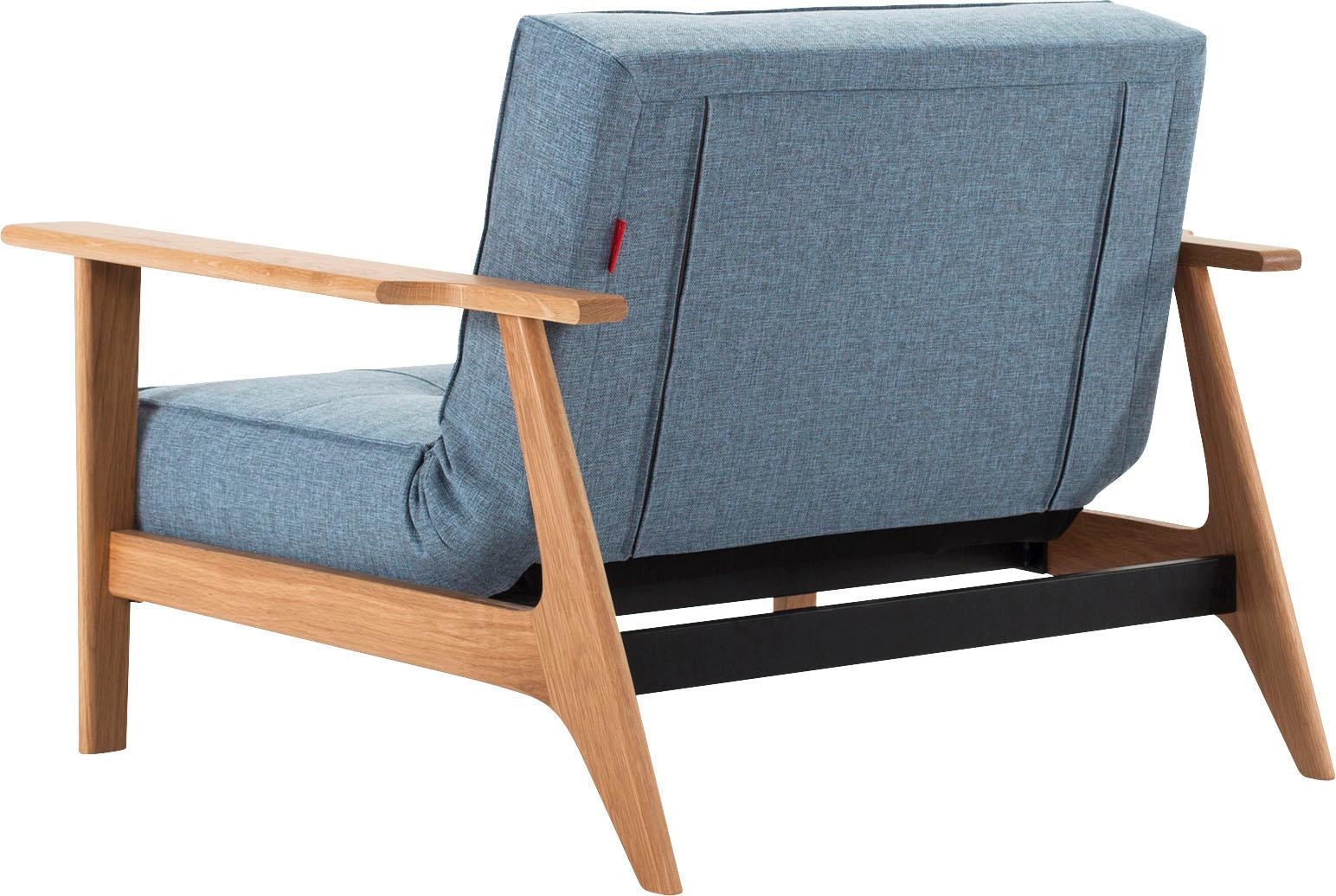 Sessel in Eiche, LIVING Design mit ™ kaufen Arm, online »Splitback«, INNOVATION Frej skandinavischen in