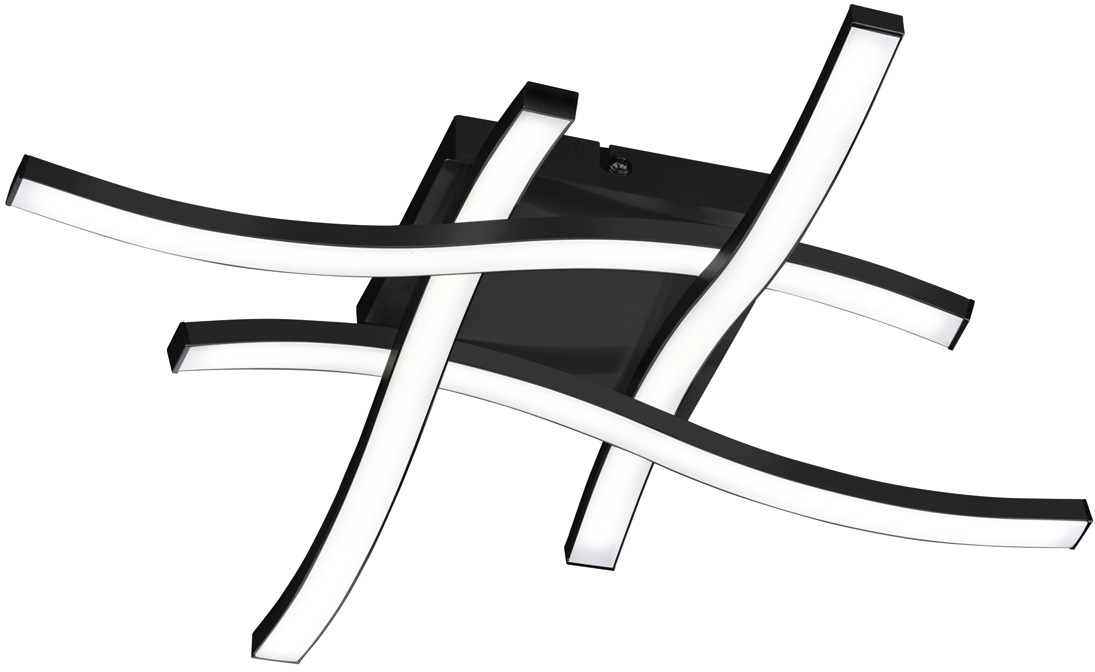 REALITY Leuchten LED Deckenleuchte »Route«, 4 flammig, Leuchtmittel LED-Mod günstig online kaufen