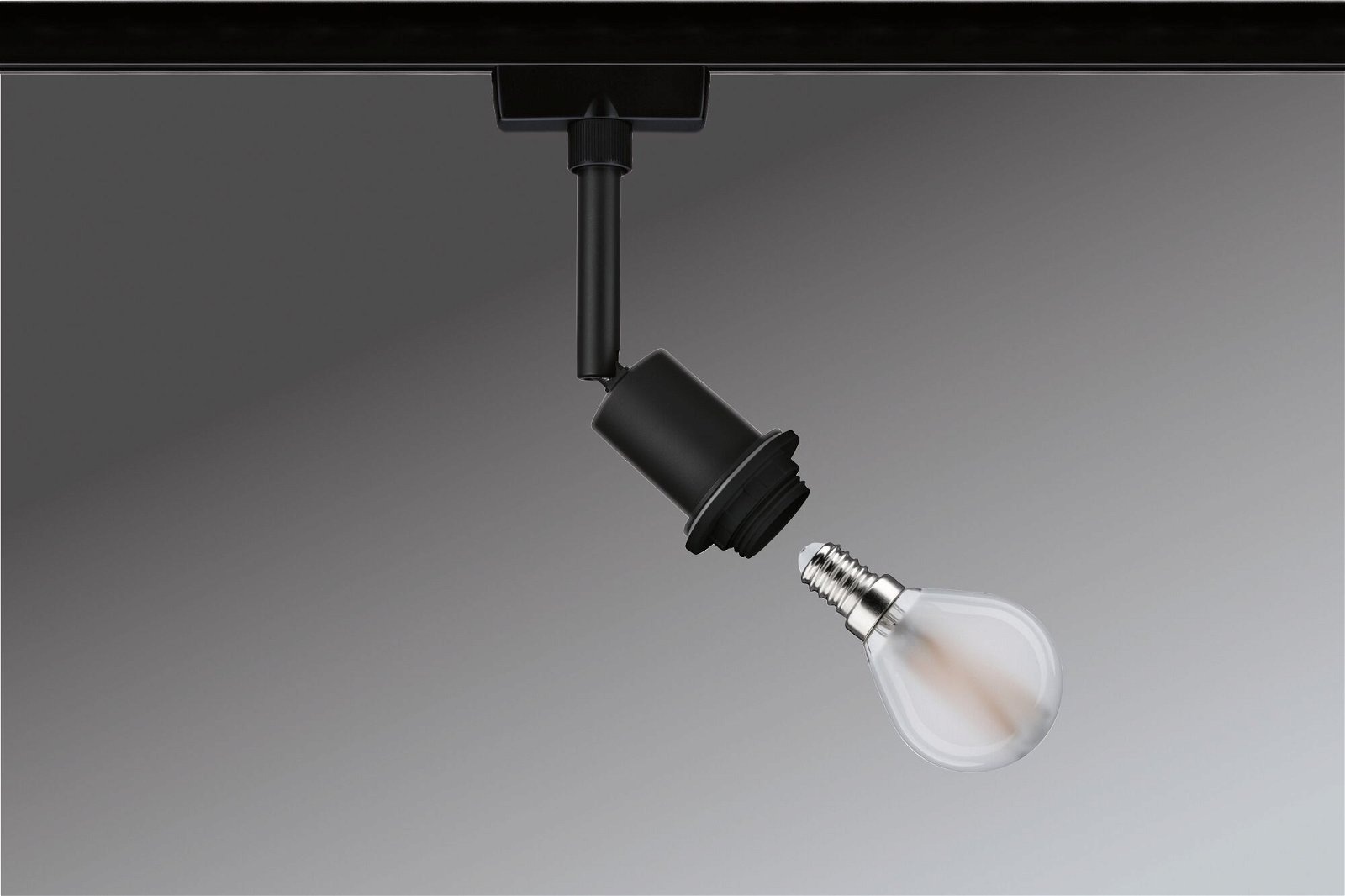 Paulmann Schienensystem-Leuchten »URail Schienenspot DecoSystems Basic E14 max. 20W 230V«, Einzelspot, dimmbar