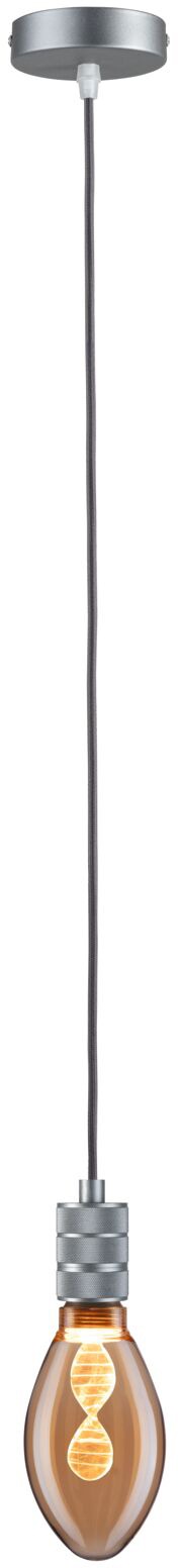 Paulmann Pendelleuchte »Tilla«, 1 flammig, Leuchtmittel E27 | ohne Leuchtmittel, E27, max. 1x60W E27, 230V, Stoff/Metall