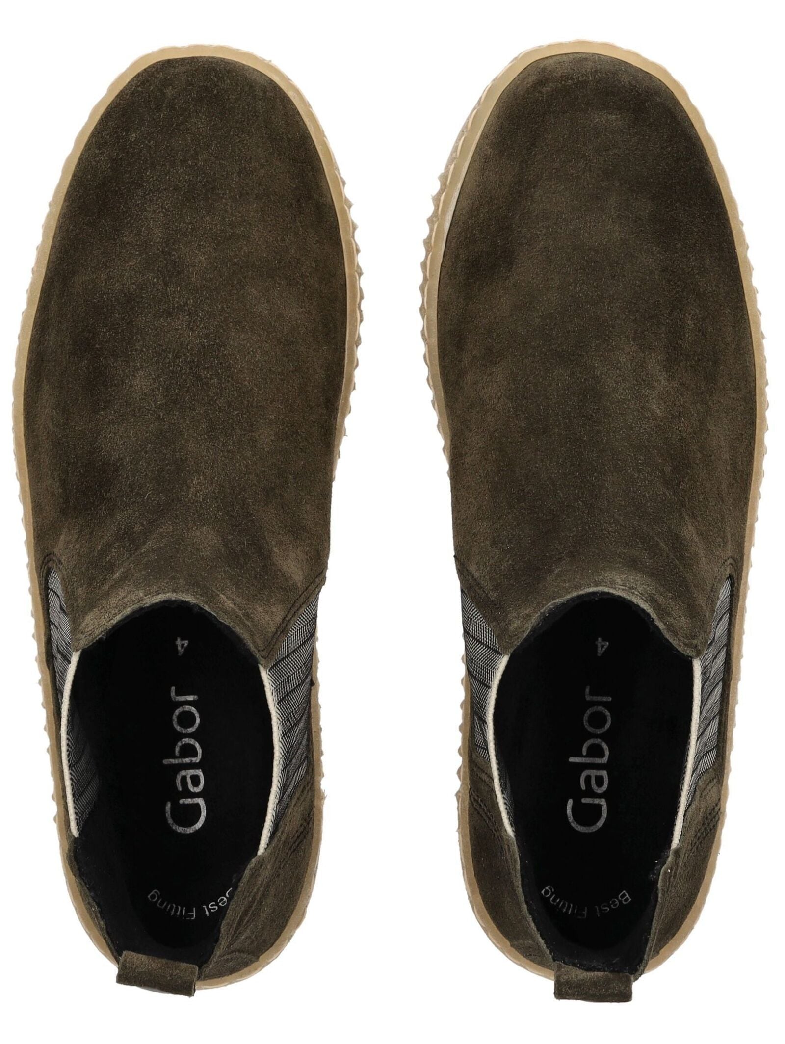 Gabor Plateaustiefelette »Gabor Stiefelette Veloursleder/Textil«