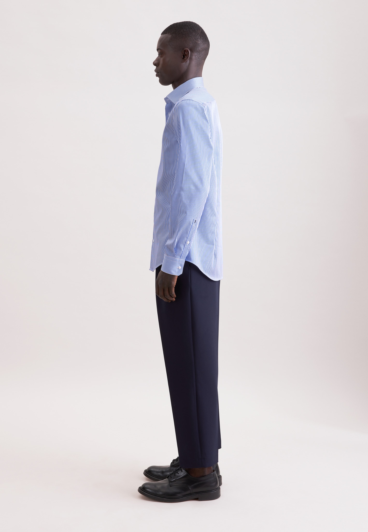 seidensticker Businesshemd »Schwarze Rose« X-Slim 1/1 Kentkragen Gestreift