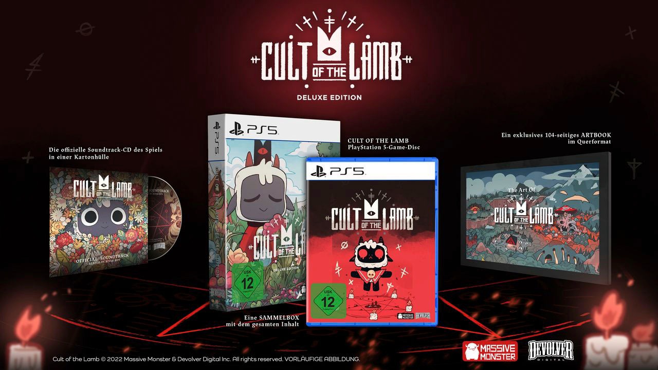 3. Bild von Spielesoftware »Cult of the Lamb: Deluxe Edition«, PlayStation 5