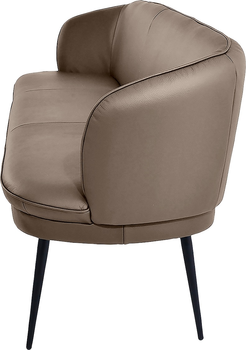 K+W Komfort & Wohnen Polsterbank ZOOM, 3-Sitzer Polsterbank mit dekorativen günstig online kaufen