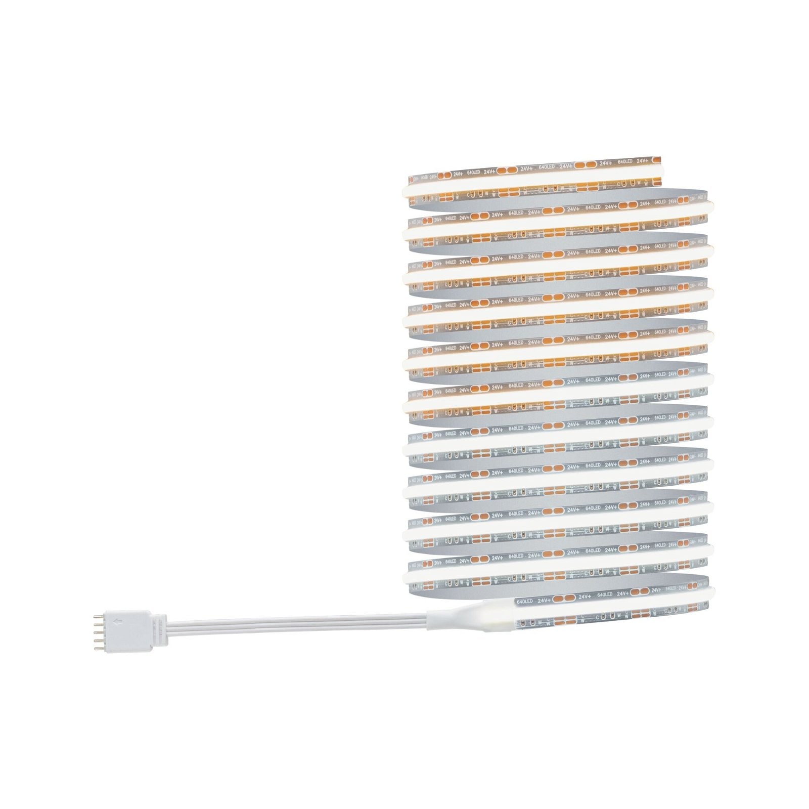 Paulmann LED-Streifen »MaxLED 500 Basis Set 3m 15W 230/24V silber Kunststoff«, 1 St.-flammig, Full-Line COB 2700-6500K TunableWhite