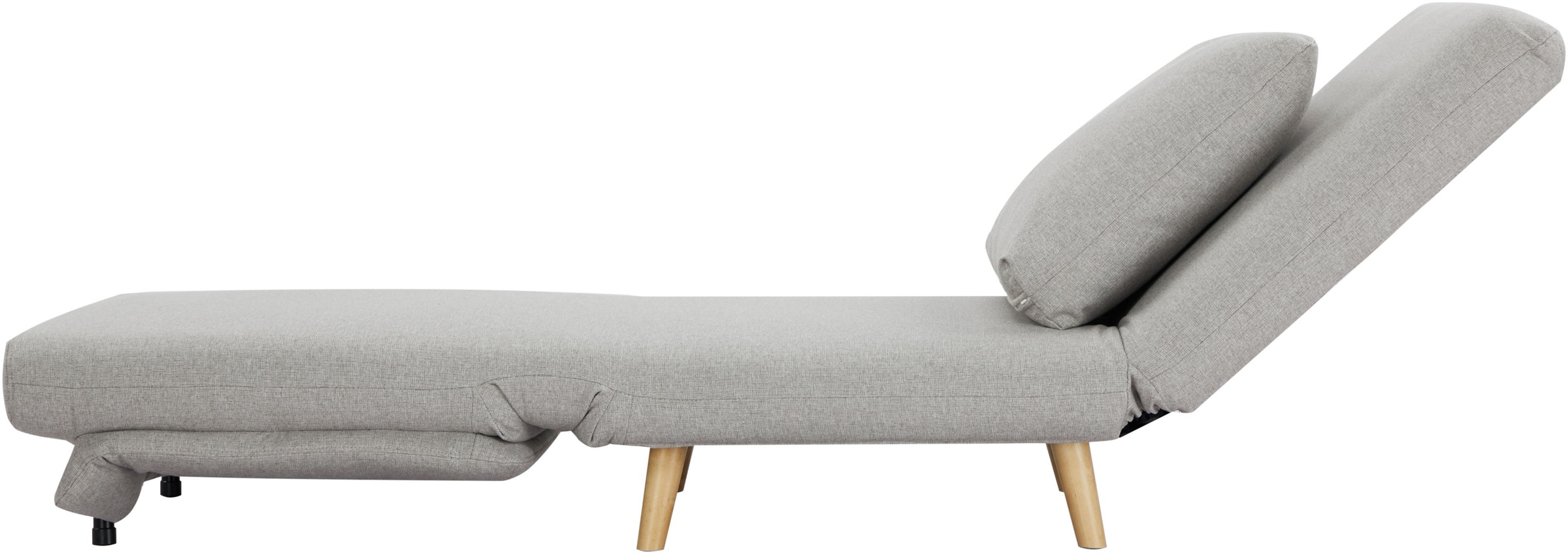 INOSIGN Loungesessel »AINSLEY mit Relax- und Schlaffunktion«, wandelbar zum Gästebett, Schlafsofa im pflegeleichten Webstoff