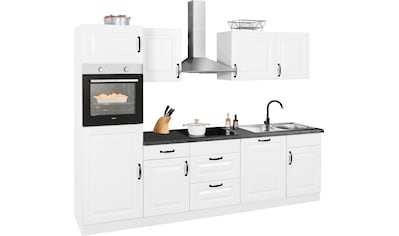 wiho Küchen Küchenzeile »Erla«, mit E-Geräten, Breite 280 cm kaufen