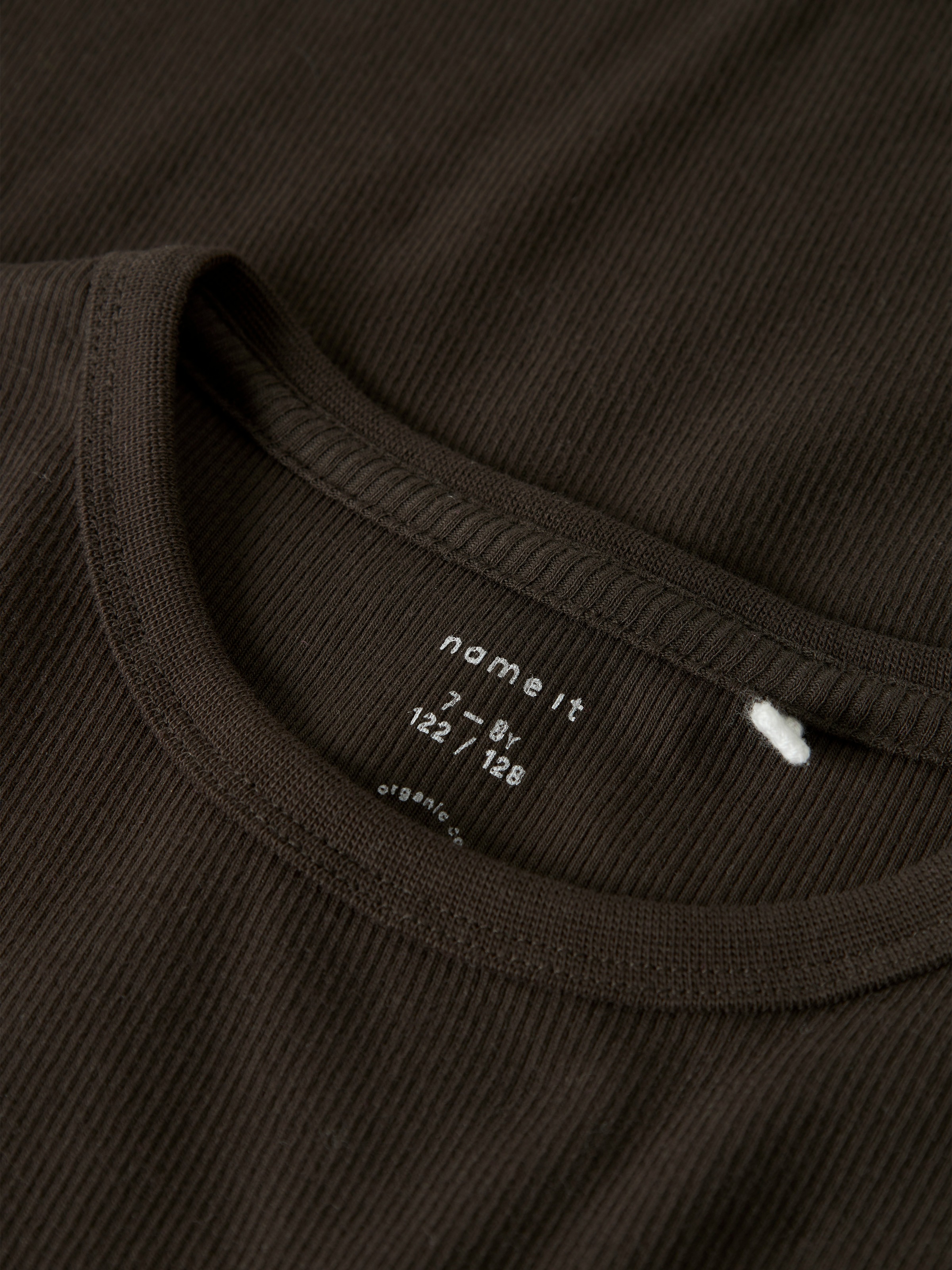 Name It Langarmshirt »NKFNAKAL LS TOP NOOS«, in Basic-Form und leicht gerippter Qualität