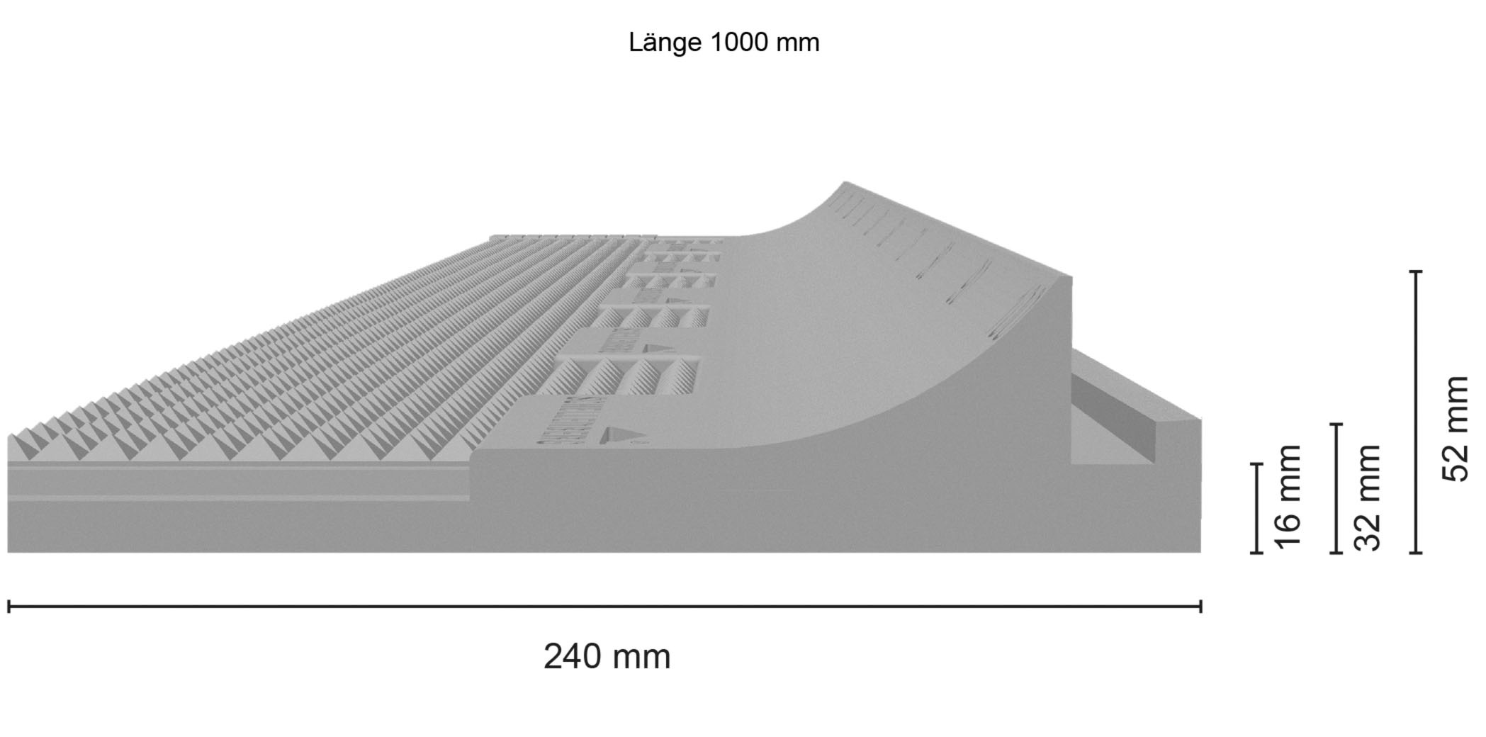 SCHELLENBERG Rollladenkastendämmung »Rollladenkasten-Dämmung«, 2-teilig, 100 x 50, 1,3 cm dick, für Rollladenkästen, 66280