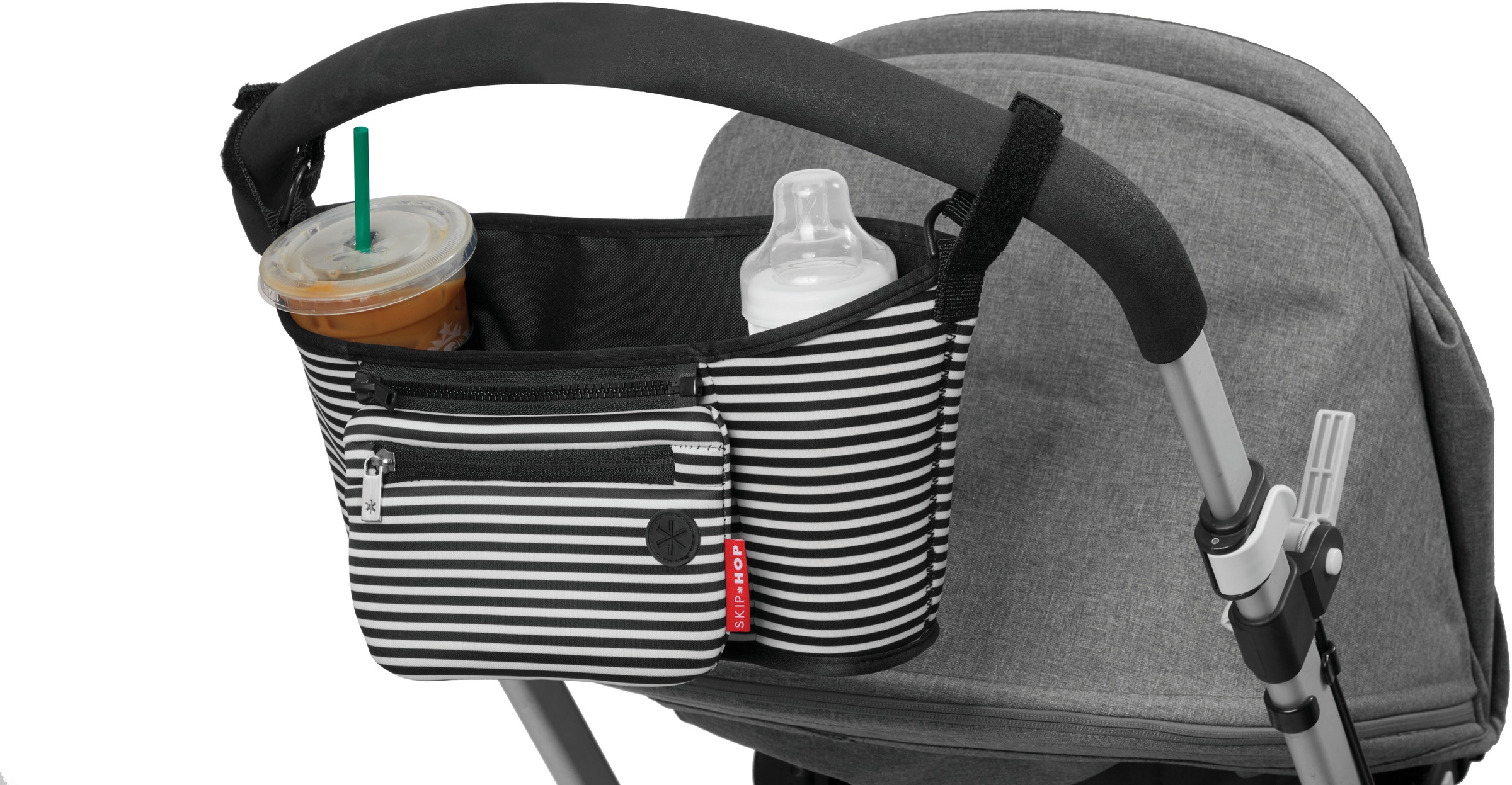 Skip Hop Kinderwagen-Tasche »Buggy Organizer, schwarz/weiß«