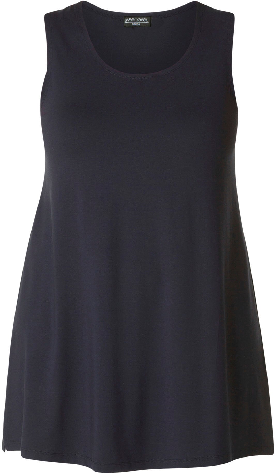 Base Level Curvy Longshirt »Abbigale«, Leicht ausgestellte A-Form