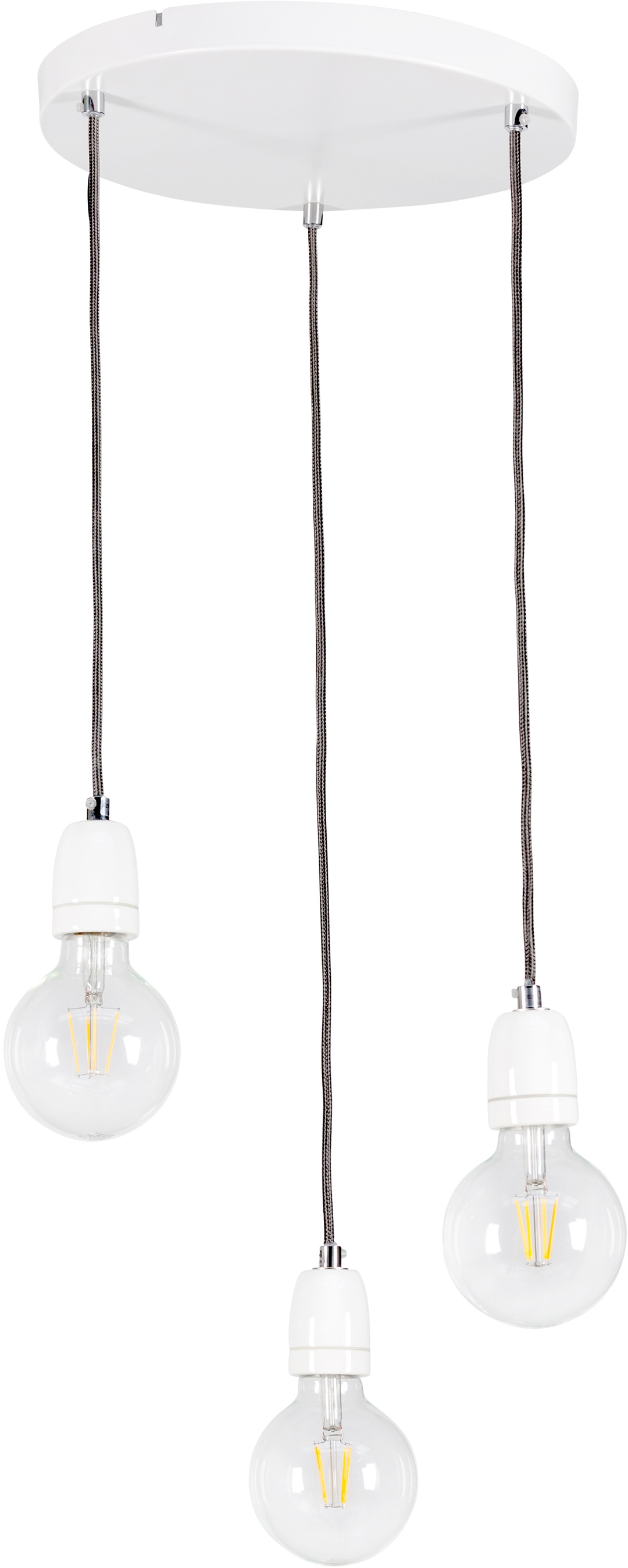 BRITOP LIGHTING Hängeleuchte »Porcia«, 3 flammig, Leuchtmittel E27   ohne L günstig online kaufen