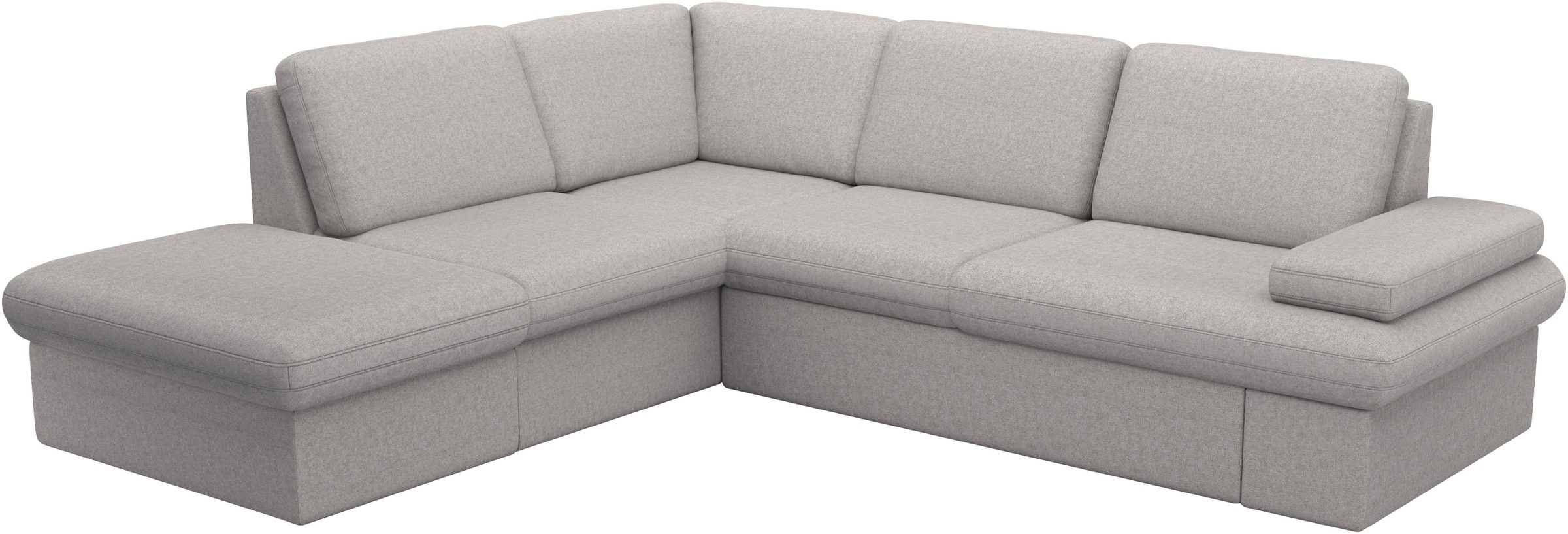sit&more Ecksofa »Moreno«, mit Armteilverstellung,wahlweise mit Bettfunktion