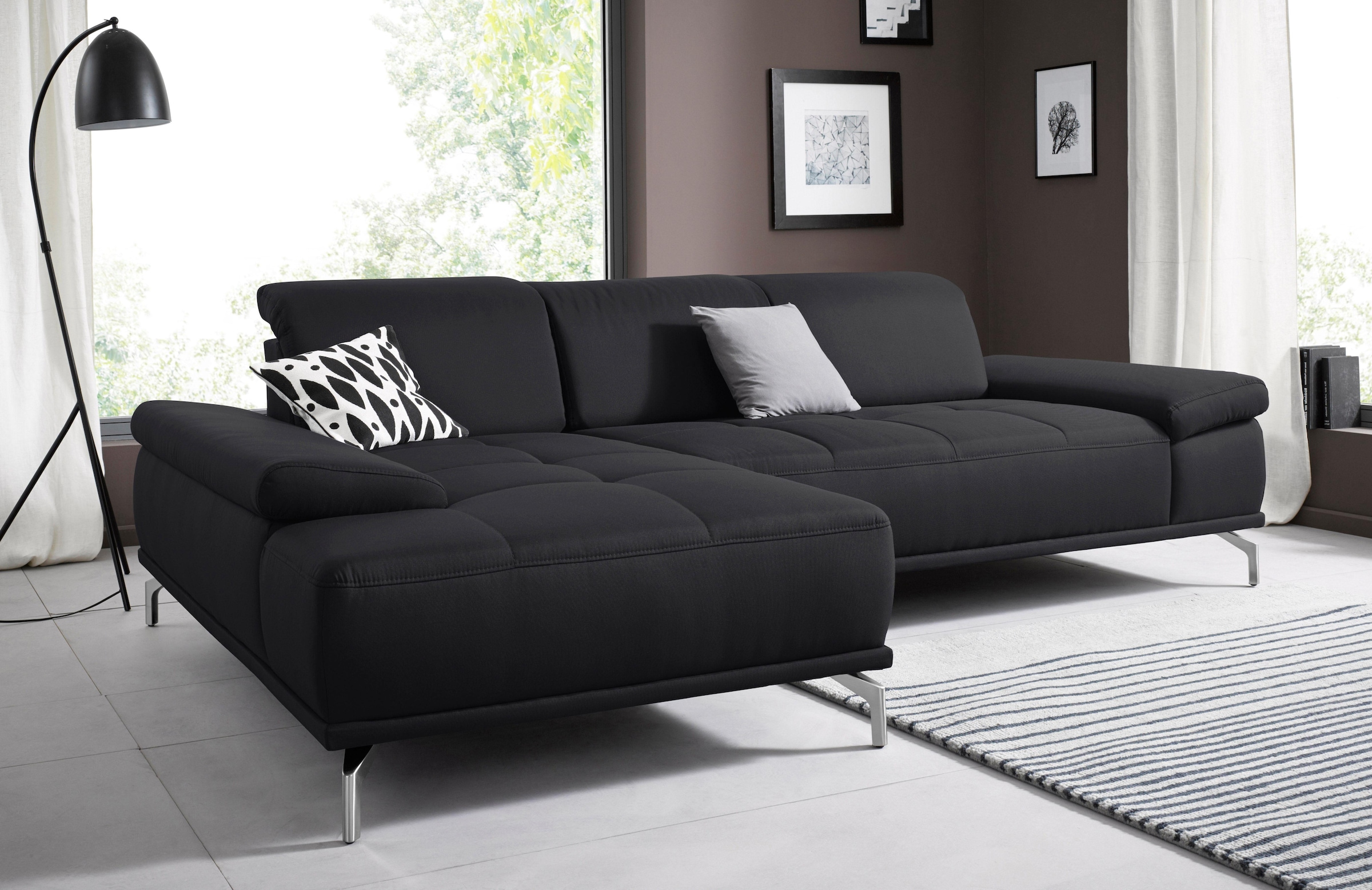 Places of Style Ecksofa »Caluna«, Inkl.Sitztiefenverstellung, wahlweise mit günstig online kaufen