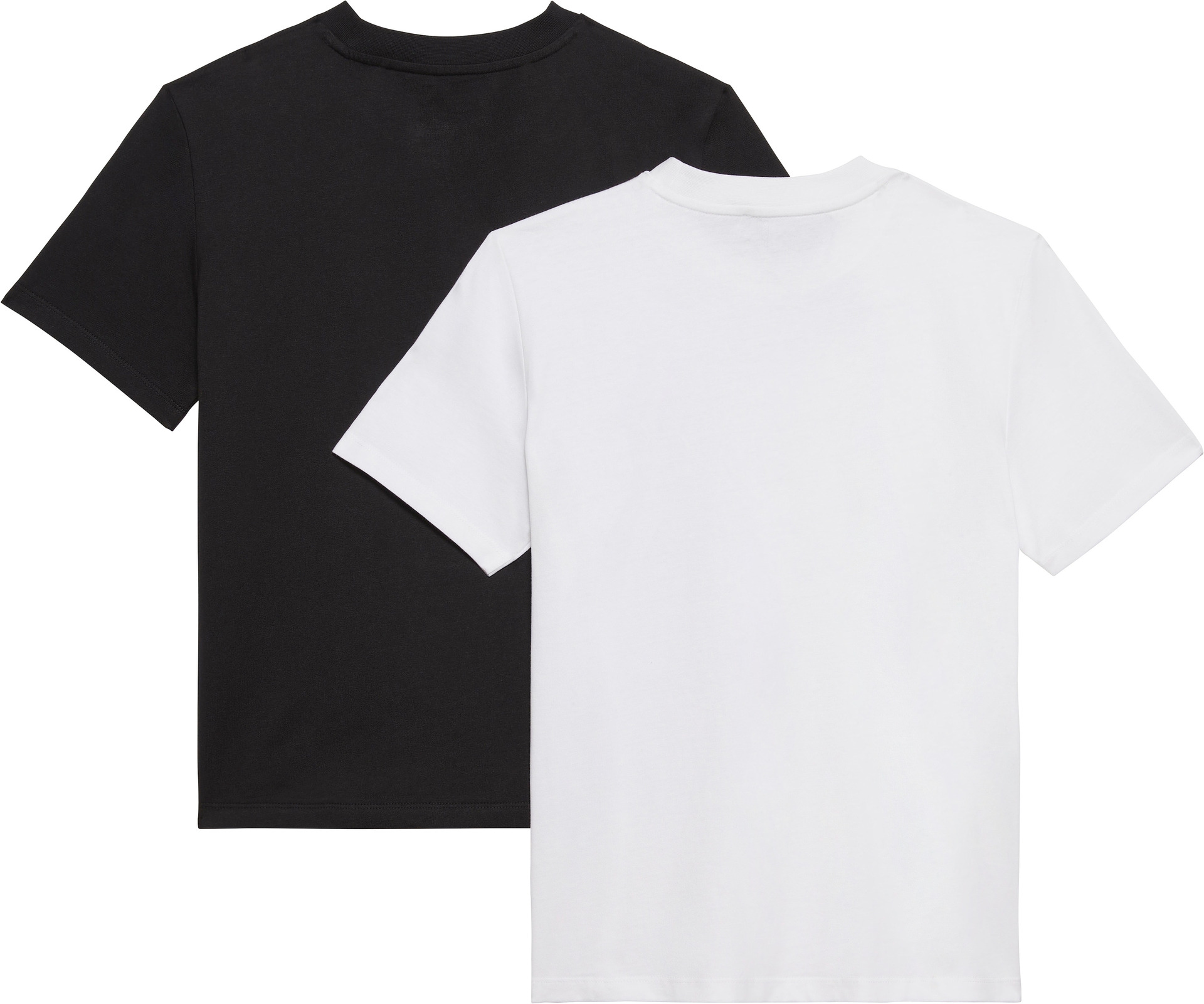 Calvin Klein Jeans T-Shirt »A- Logo CN 2 Pack Tee«, (Packung, 2er-Pack), Mit Rundhalsausschnitt