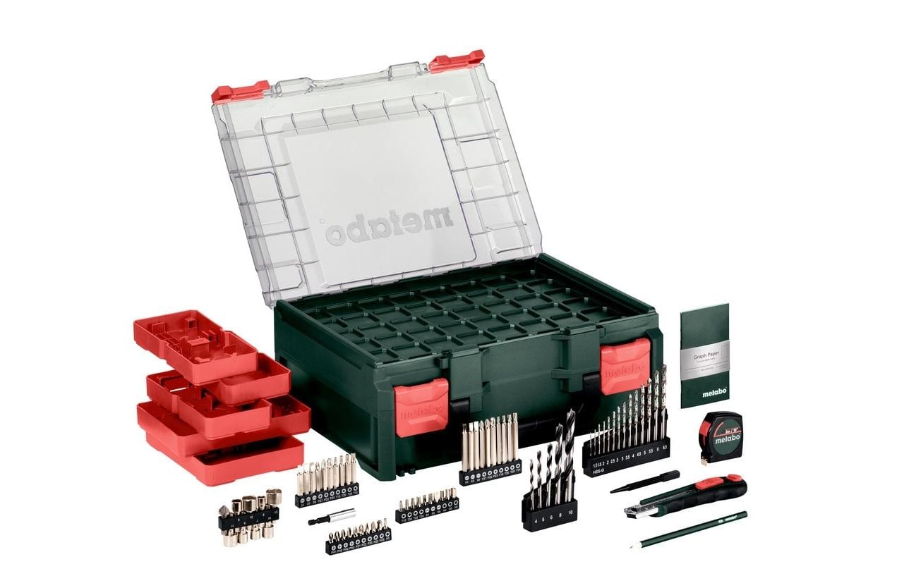 metabo Akku-Bohrschrauber »BS 18 L BL 2 x 2.0 Ah« 74 Stk. tlg.