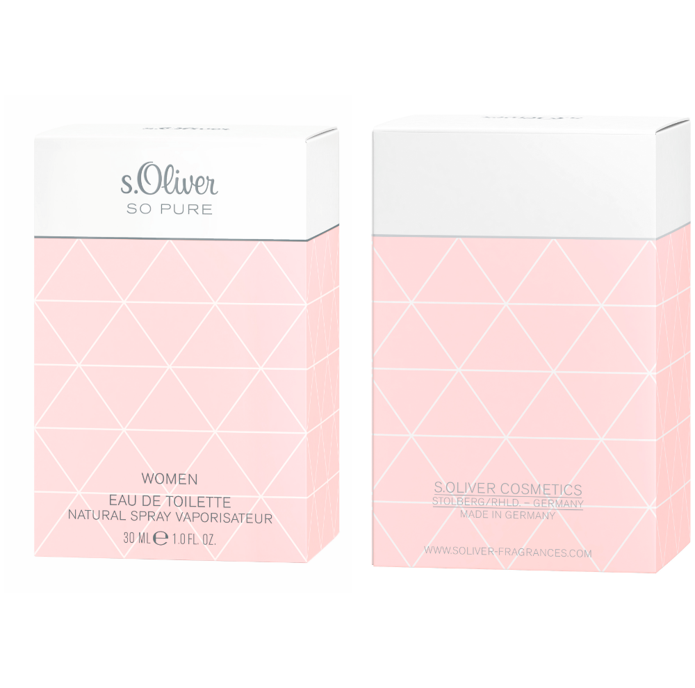 s.Oliver Eau de Toilette »s.Oliver So Pure Women EDT NATURAL SPRAY 50 ML«, (Packung, 1 tlg.)