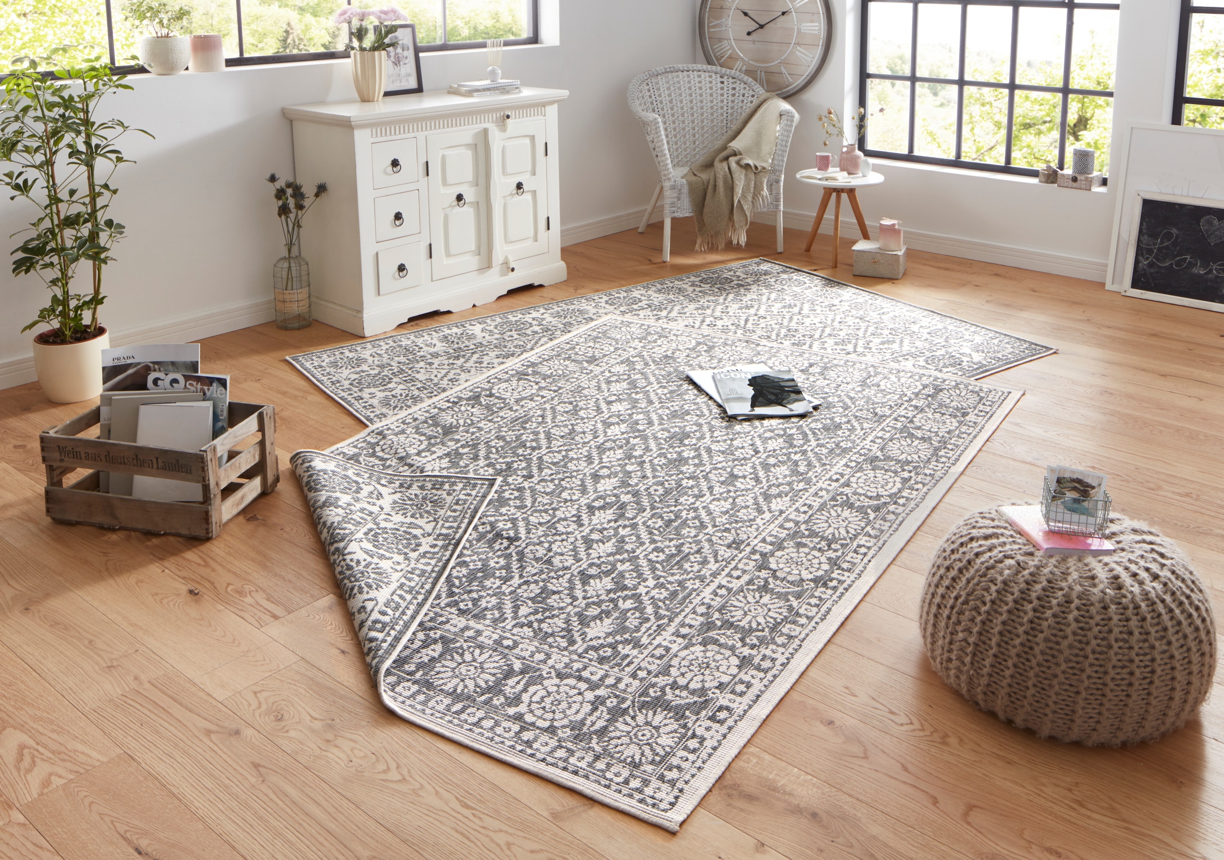 HANSE Home Teppich »Curacao«, rechteckig, 5 mm Höhe, In-& Outdoor, Läufer, günstig online kaufen