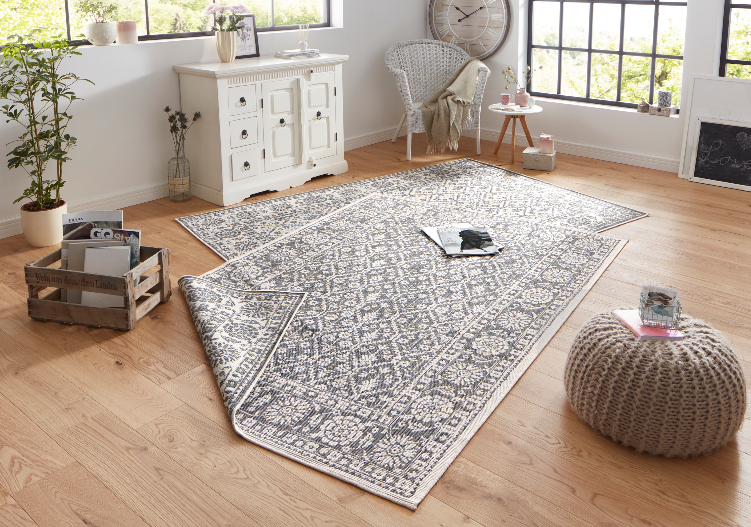 NORTHRUGS Teppich »Curacao«, rechteckig, 5 mm Höhe, In-& Outdoor, Läufer, W günstig online kaufen