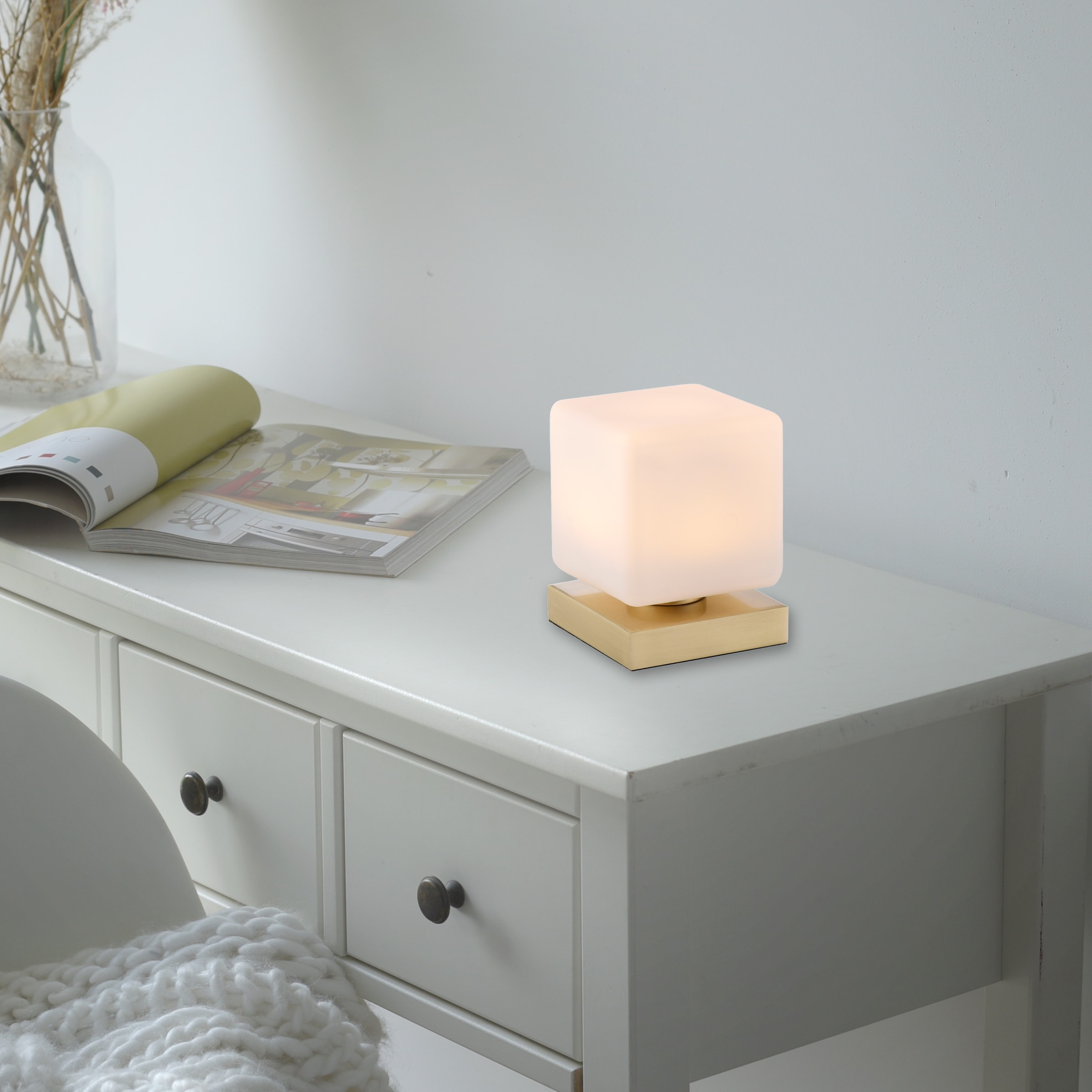Paul Neuhaus Tischleuchte »DADOA«, 1 flammig, Leuchtmittel LED-Board   LED günstig online kaufen