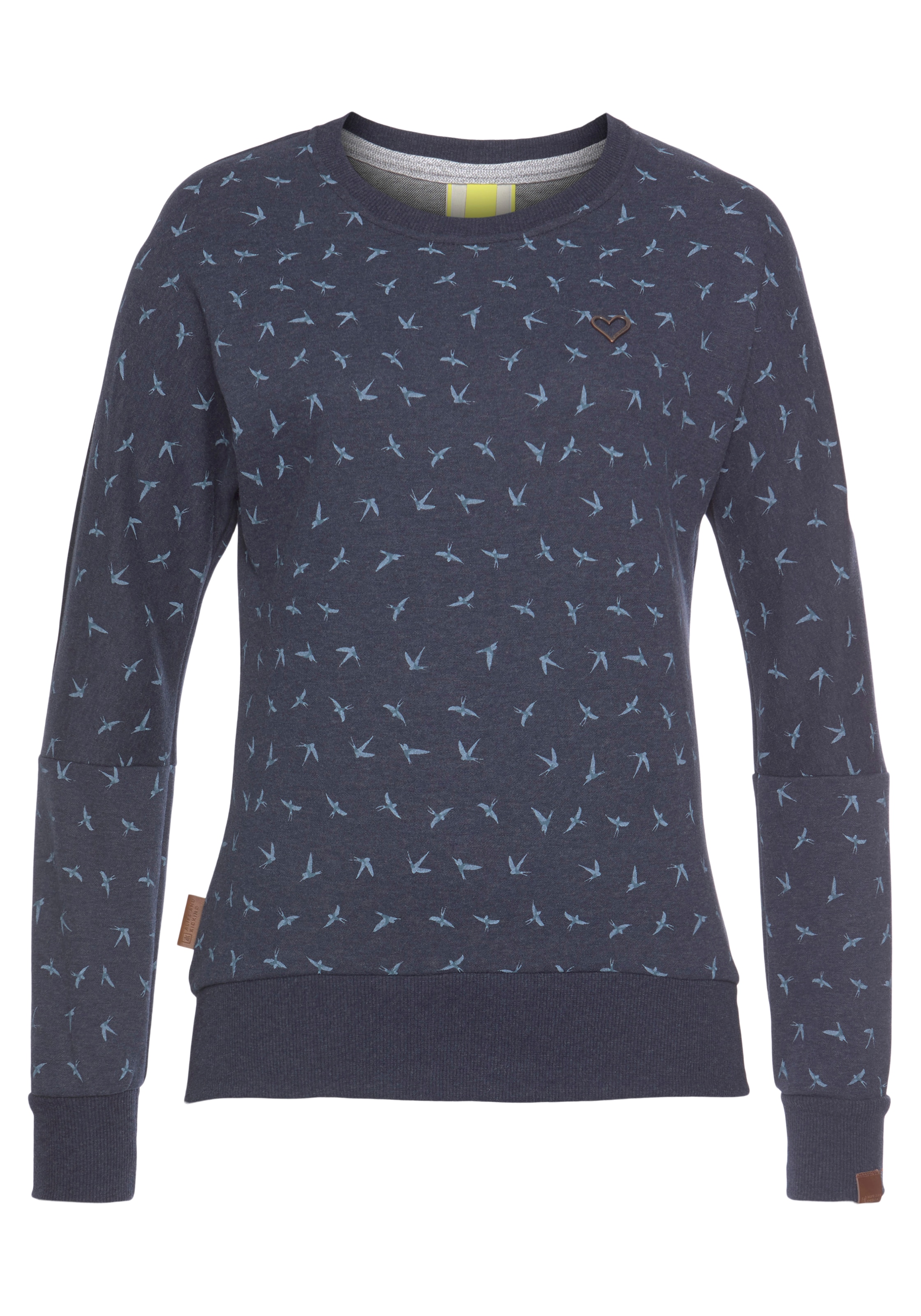Alife & Kickin Sweatshirt »DarlaAK«, trendy Crewneck mit breiten Bündchen