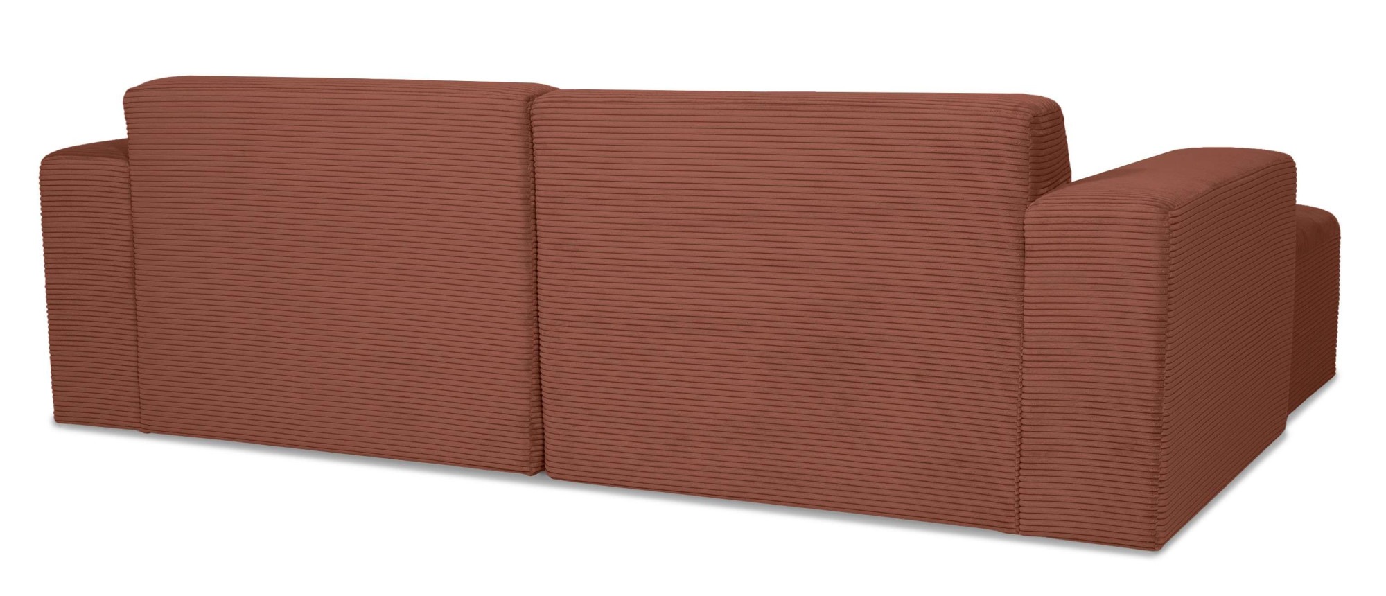 INOSIGN Ecksofa »Koa,228cm, L-Form, Modulsofa, Webstoff, Cord«, Designsofa, Set, Hocker inklusive, weicher Lounge-Sitzkomfort