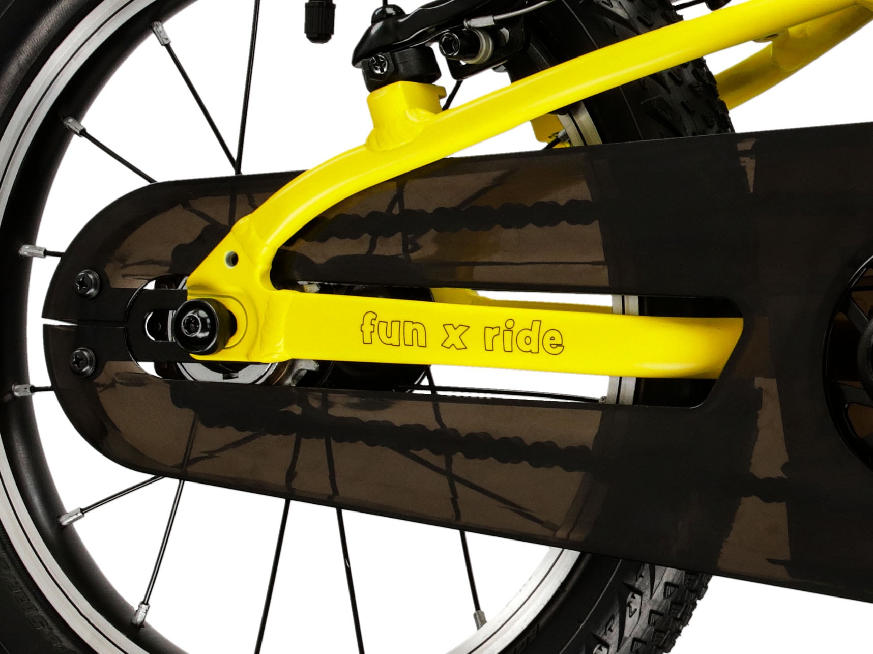 Kross Kinderfahrrad »KROSS Kinderrad Lightweight Liftie 14" gelb«, 1 Gang, ohne Schaltung