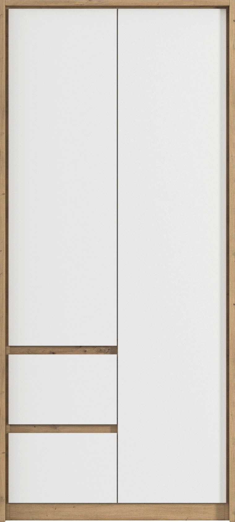 rauch Drehtürenschrank "Mainz mit Passepartout" optional mit Beleuchtung, A günstig online kaufen